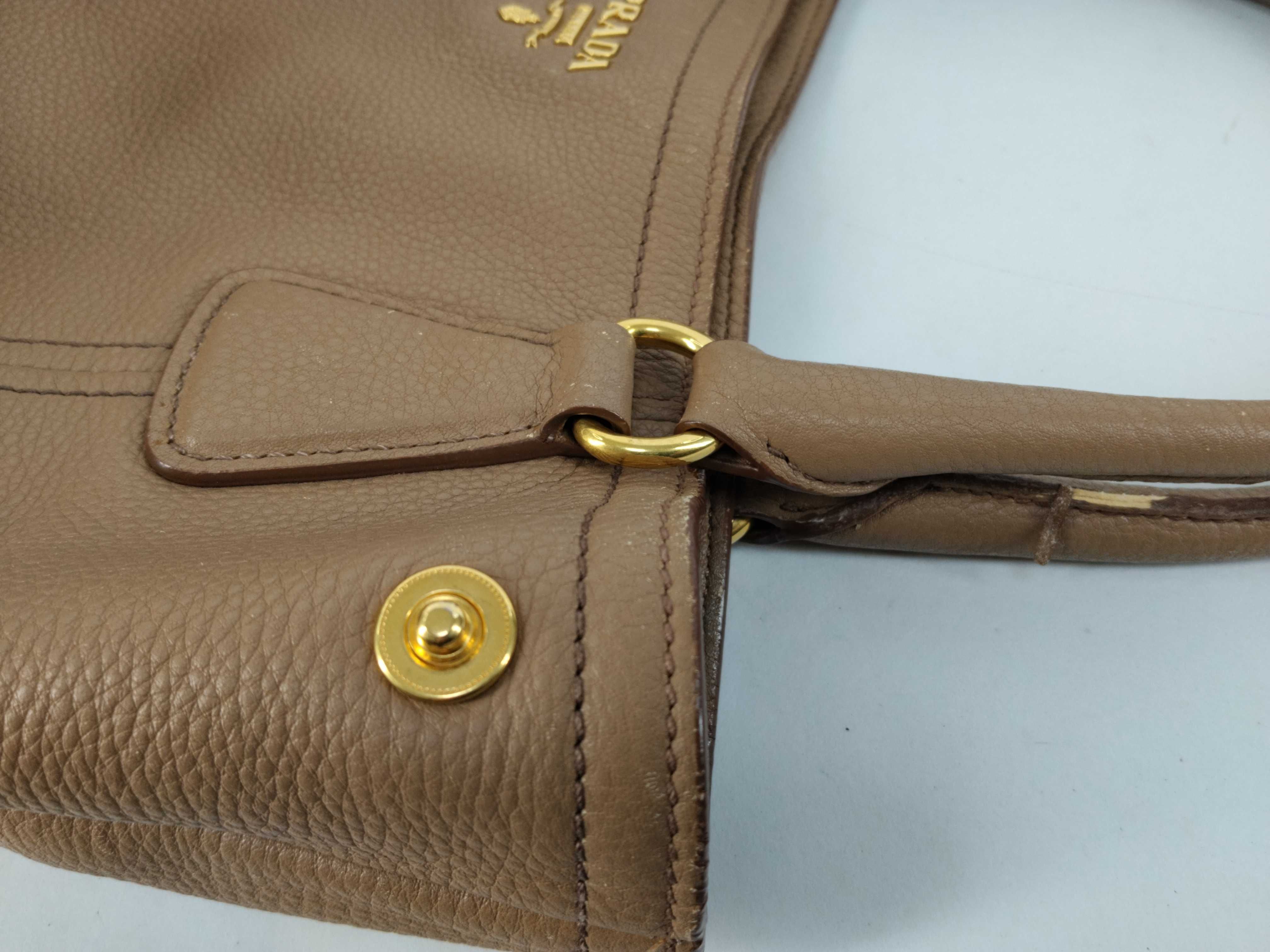 Leather 2-Way Tote Bag with Strap — view 5