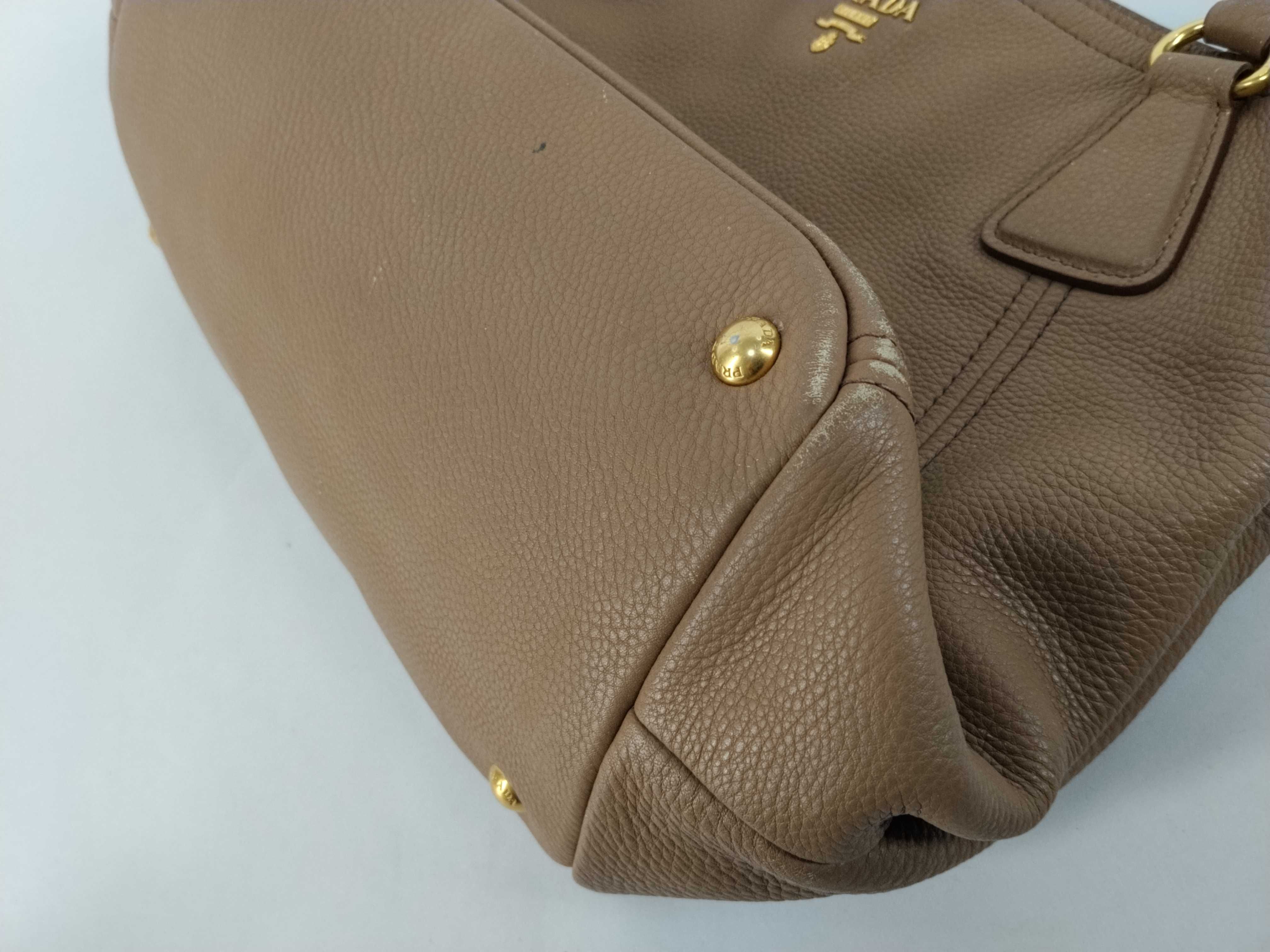 Leather 2-Way Tote Bag with Strap — view 6