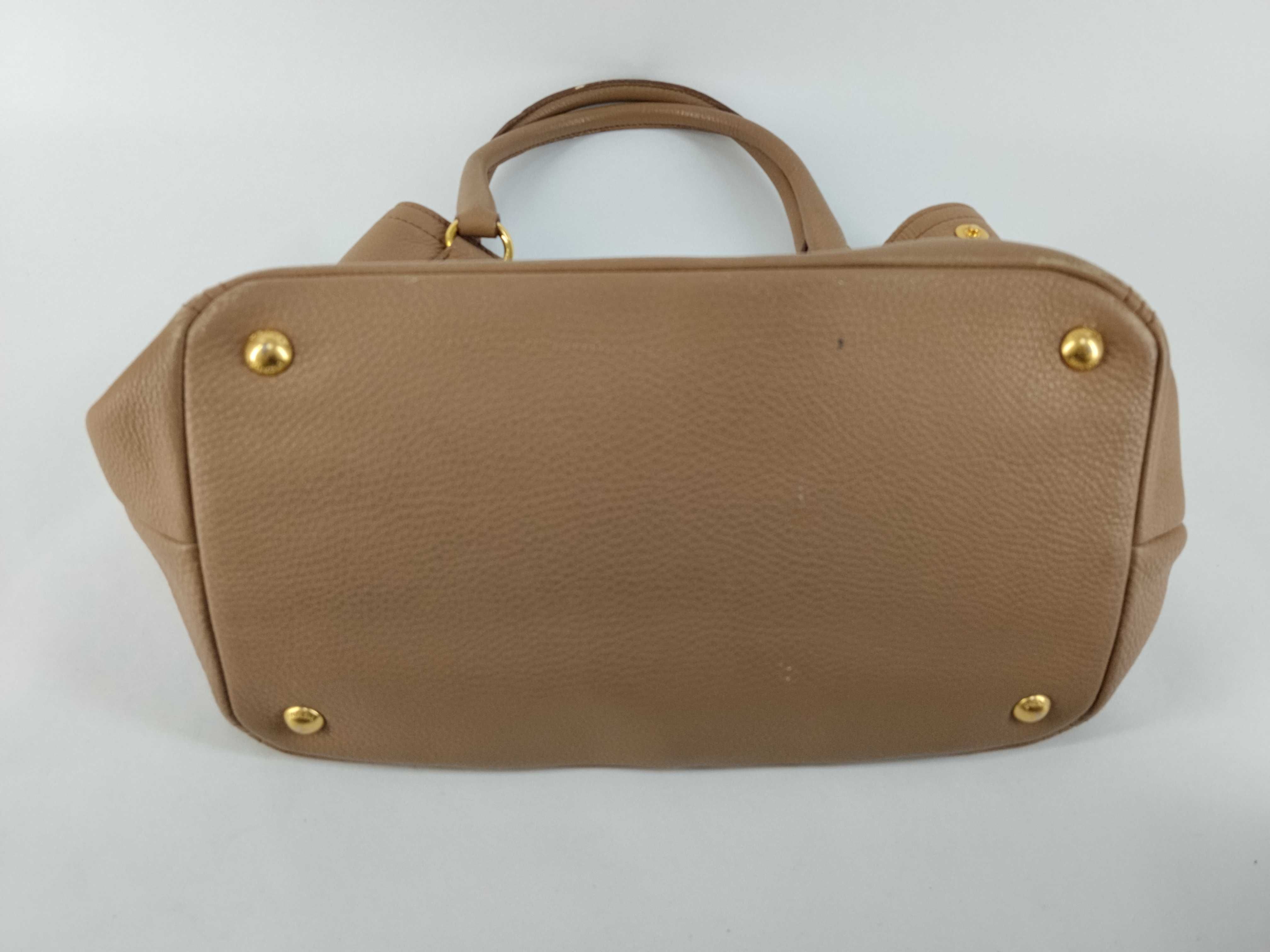 Leather 2-Way Tote Bag with Strap — view 7