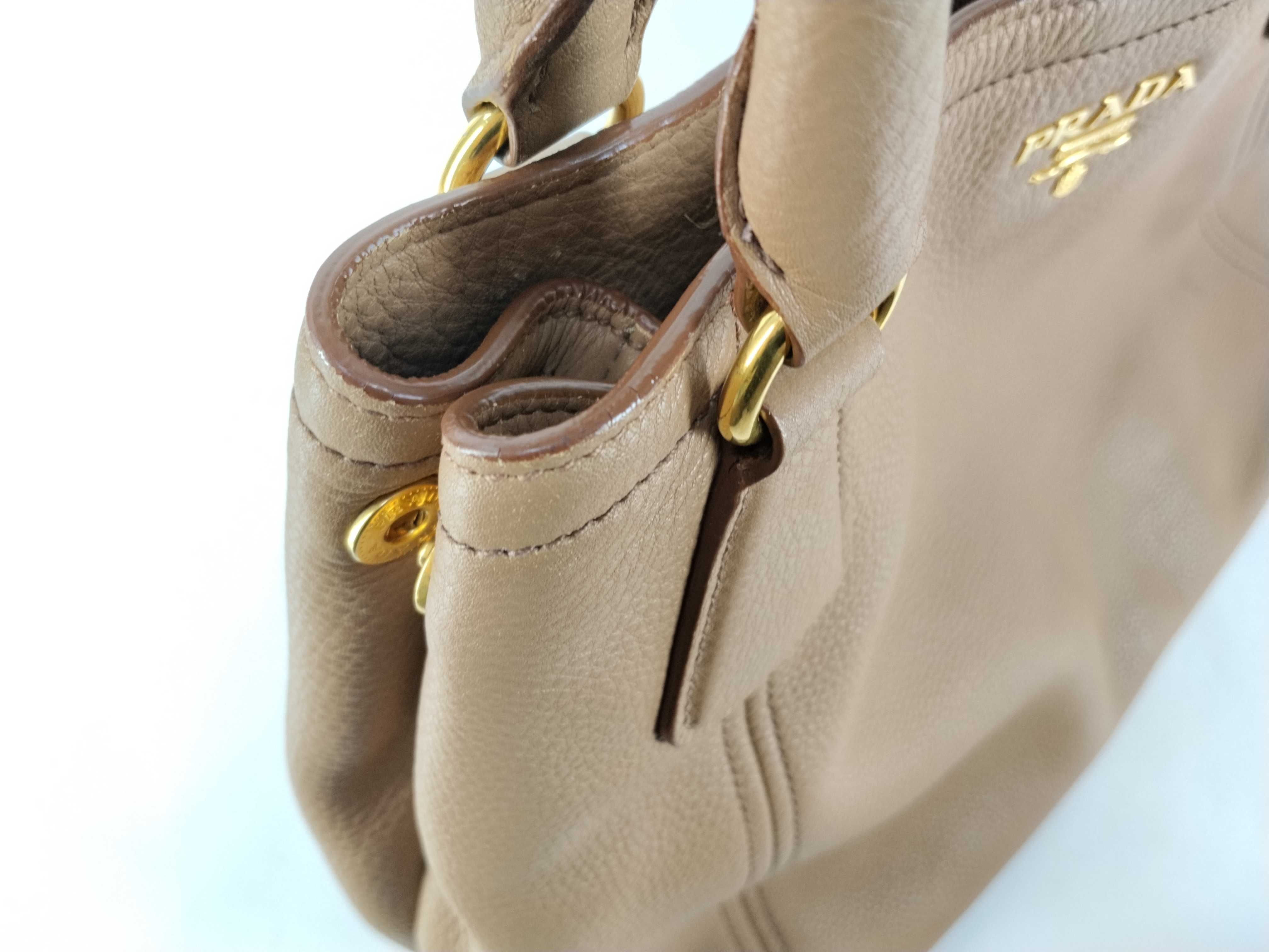 Leather 2-Way Tote Bag with Strap — view 8