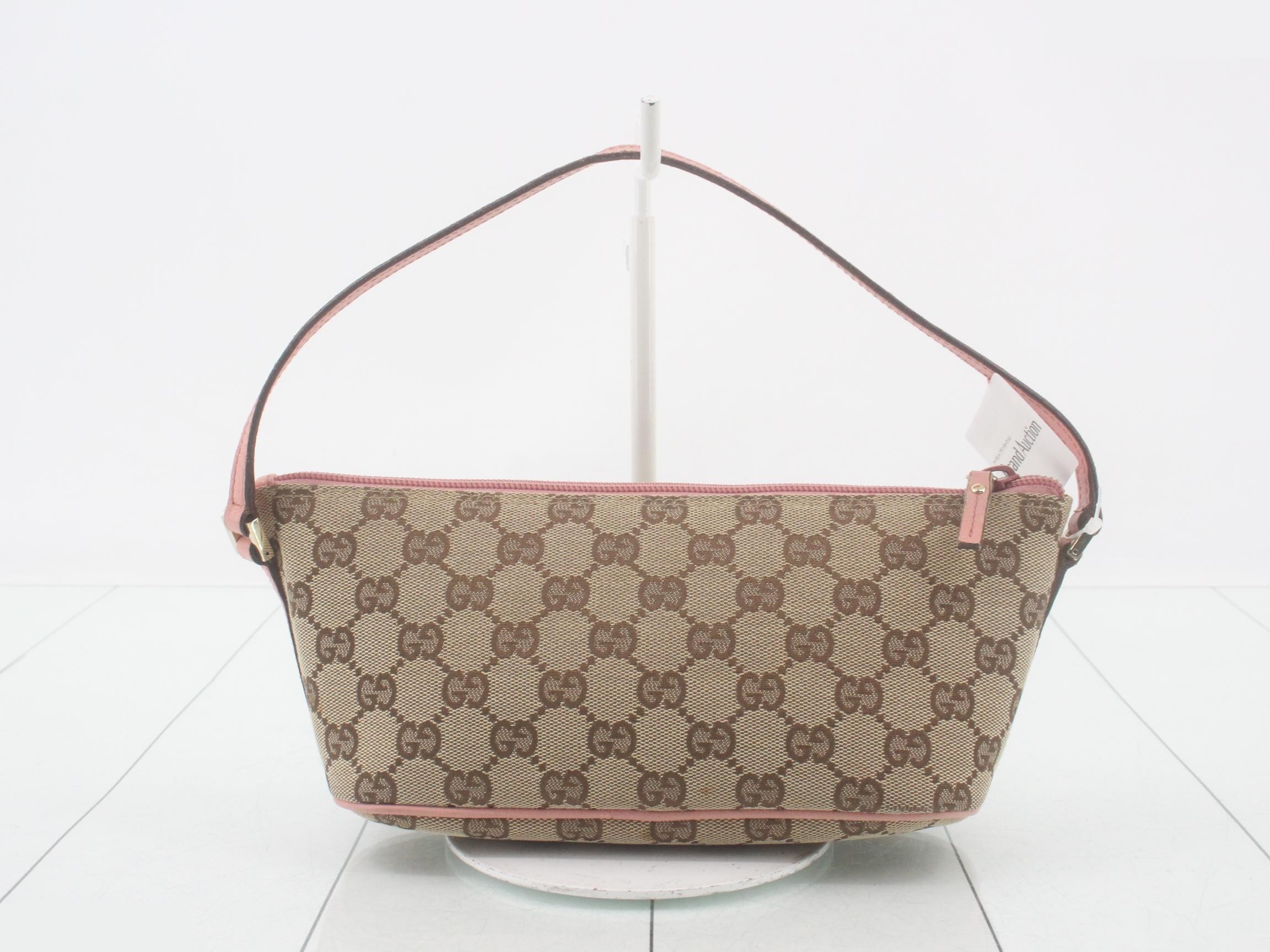 GG Canvas Accessory Pouch — view 2