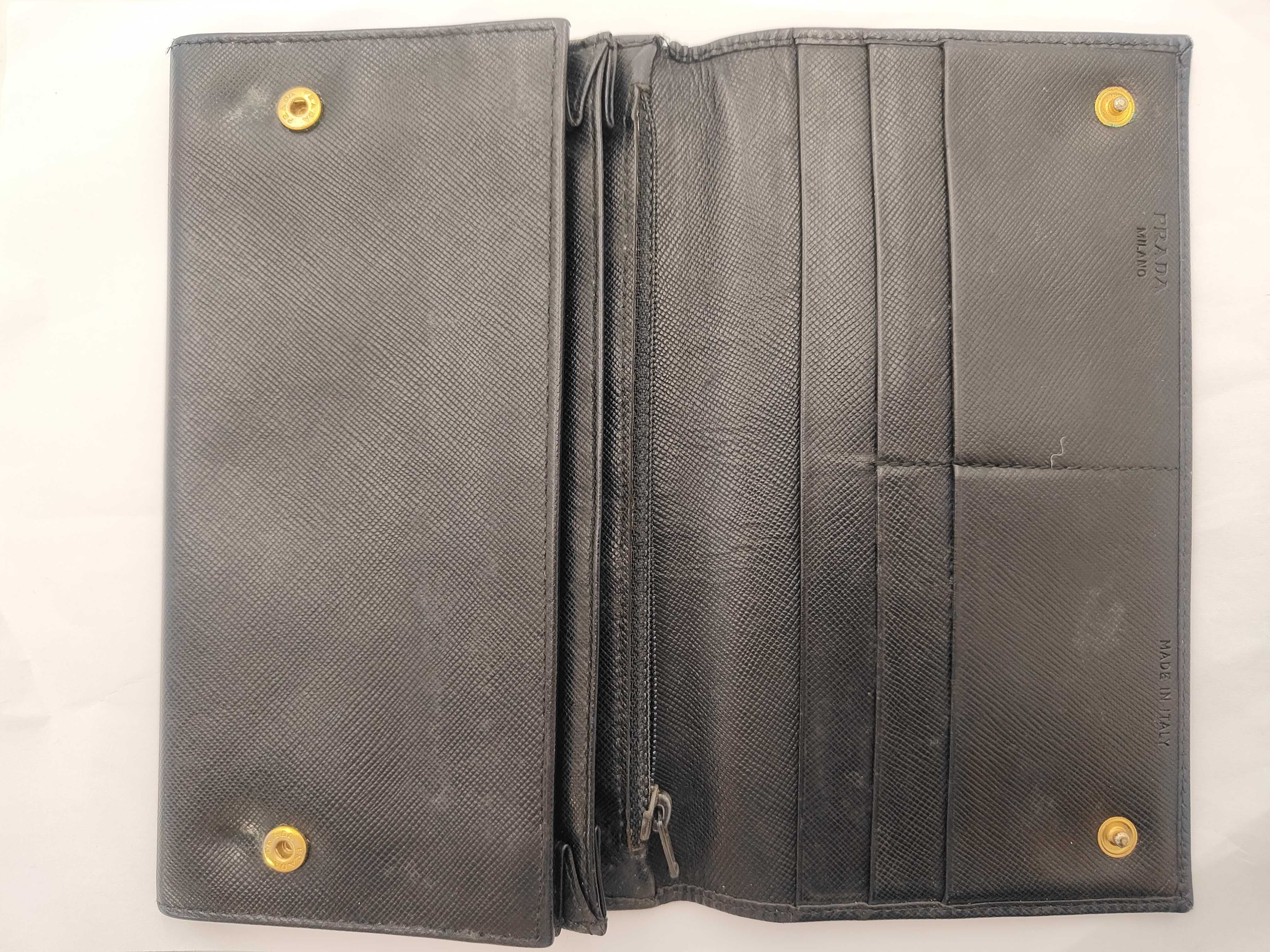 Saffiano Bi-fold Long Wallet — view 4