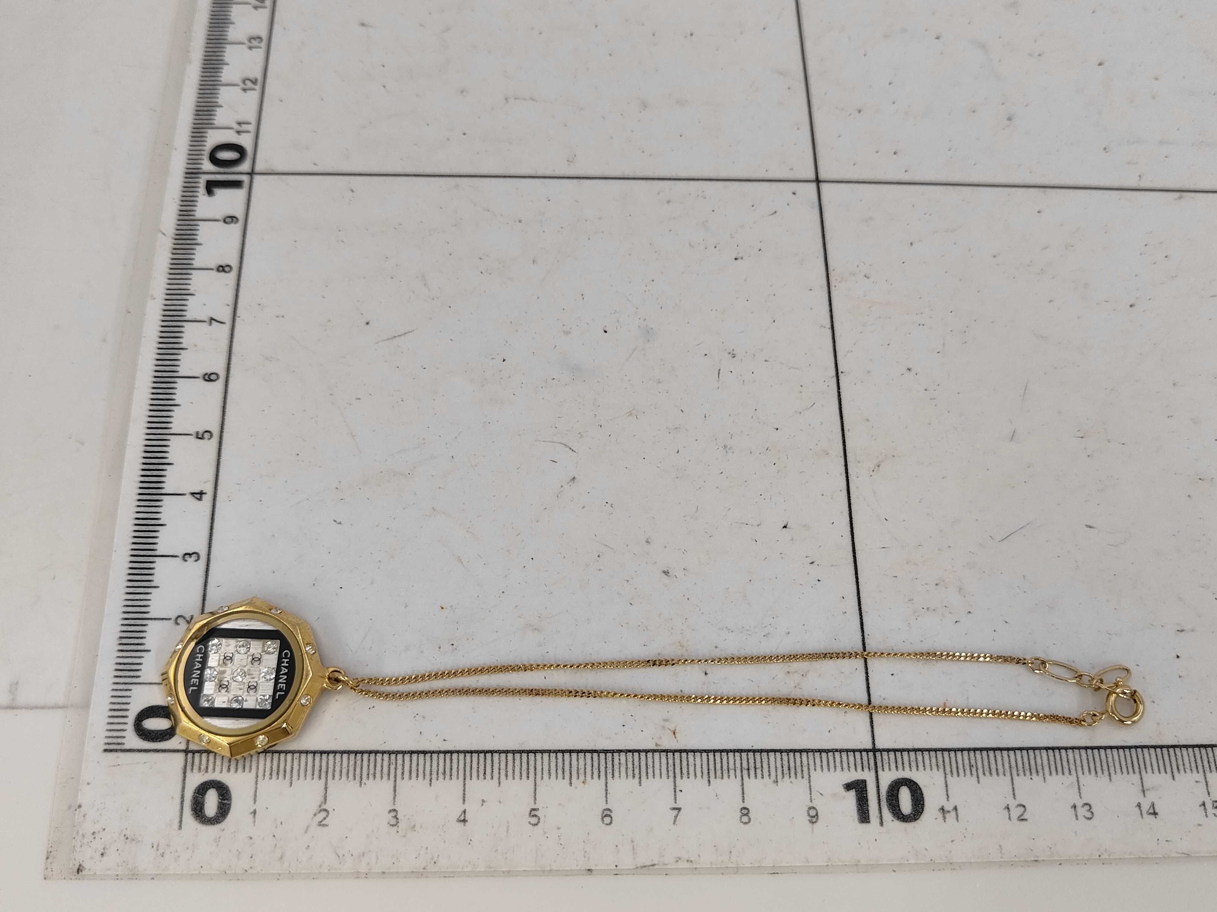 necklace with rhinestones — view 6