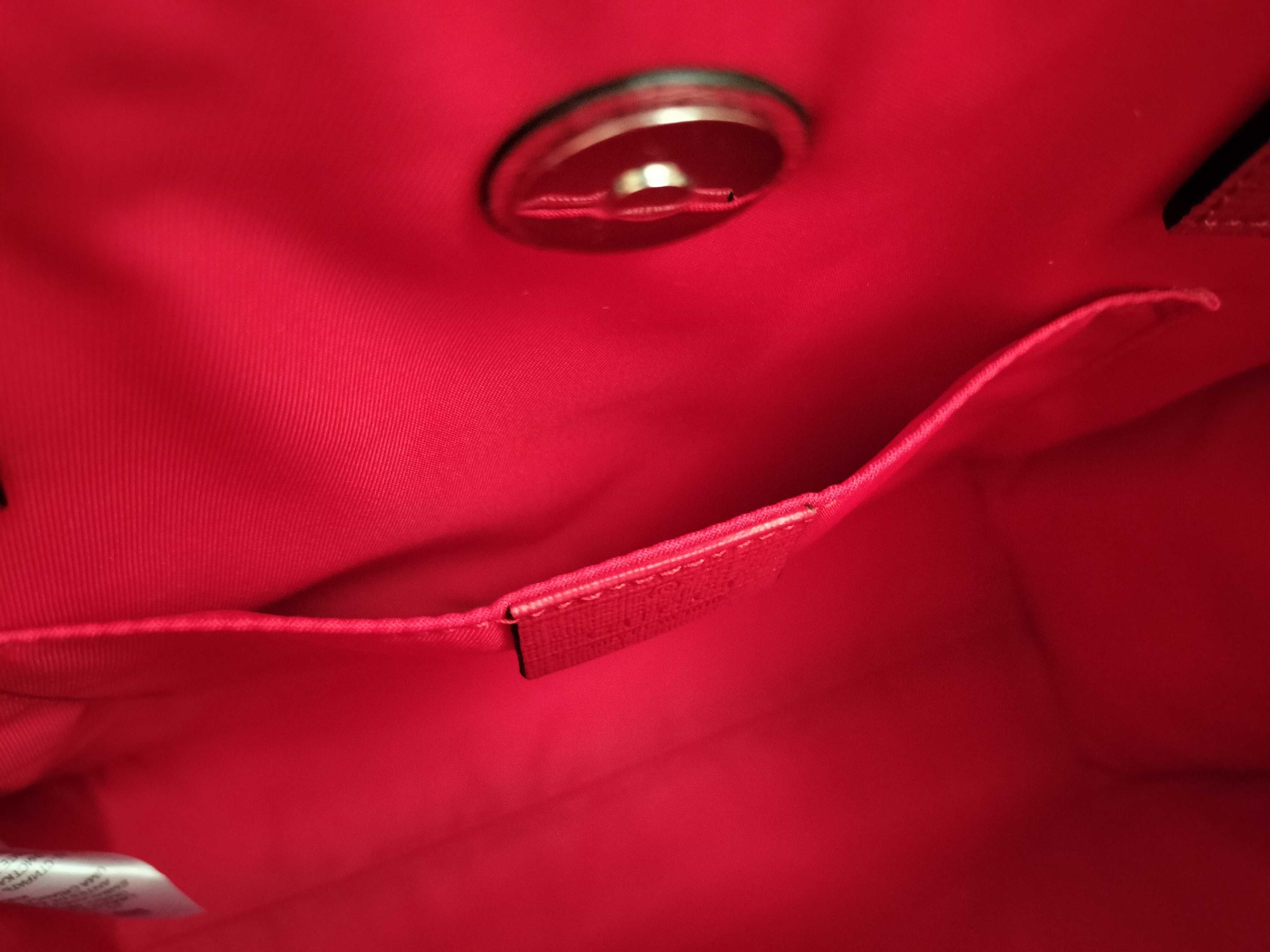 Children's 2-Way Tote Bag (Beige/Red) 630542 — view 10