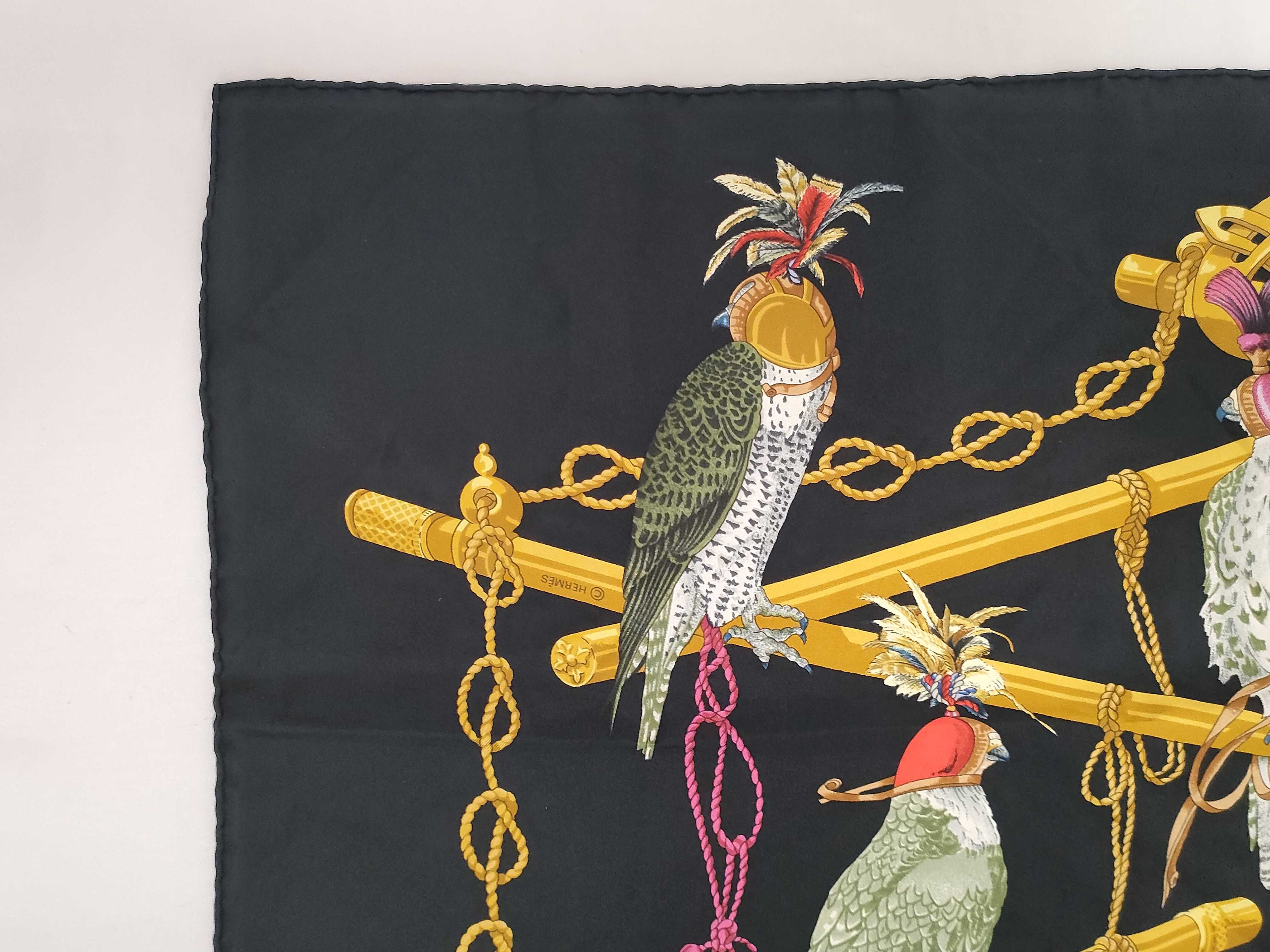 Kare 90 LES OISEAUX DU ROY King's Birds Scarf Other Accessories — view 4
