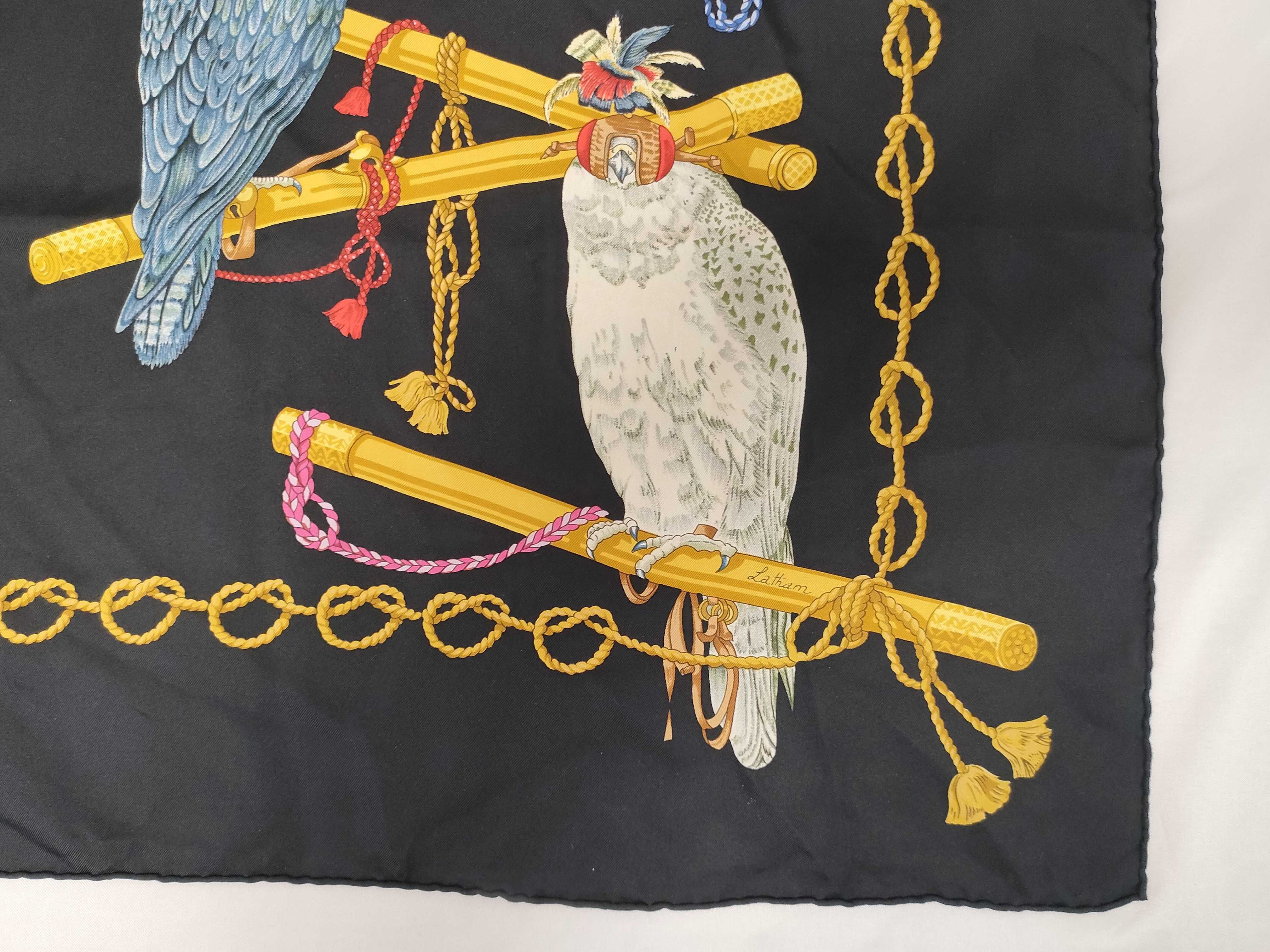 Kare 90 LES OISEAUX DU ROY King's Birds Scarf Other Accessories — view 7