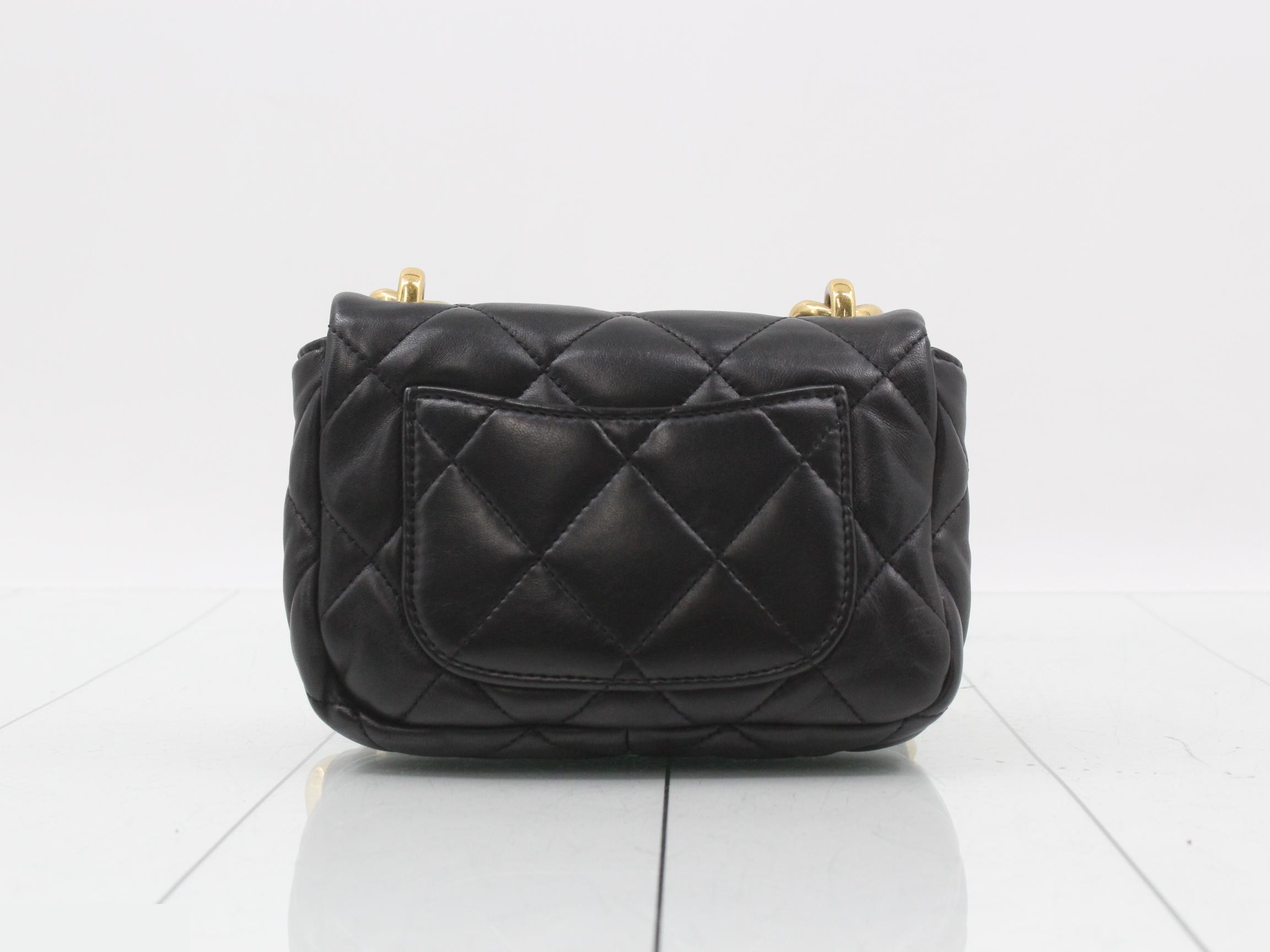 Lambskin Matelassé Shoulder Bag — view 2