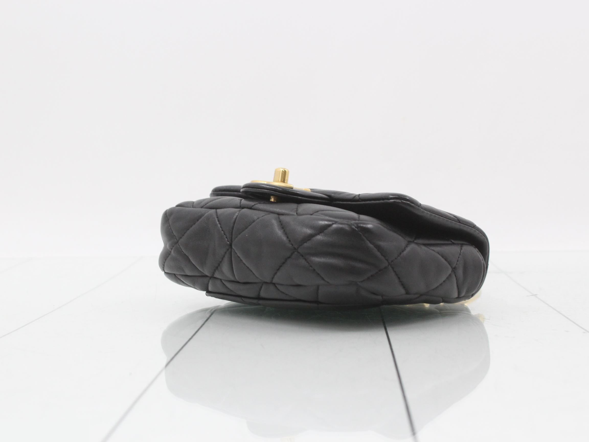 Lambskin Matelassé Shoulder Bag — view 6