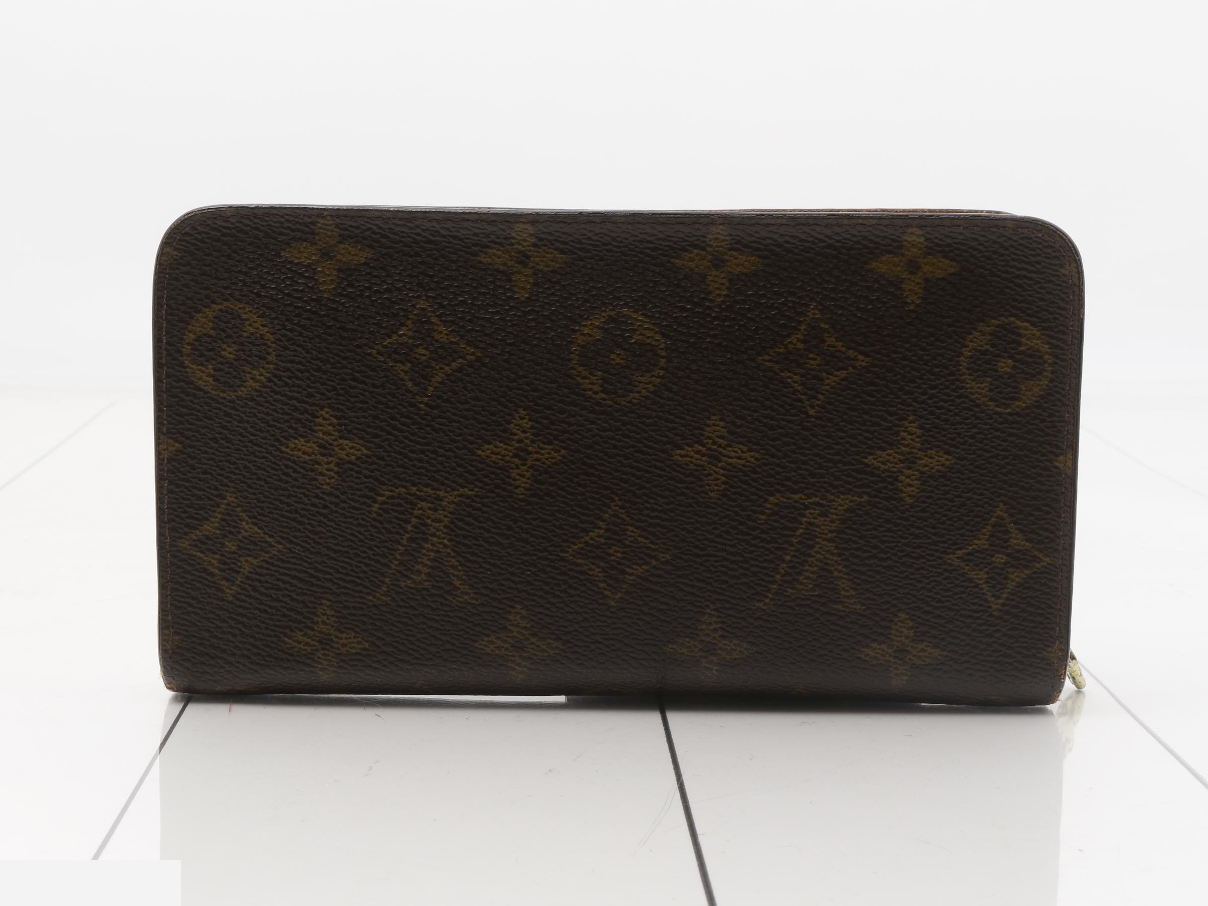 M61727 Monogram Portemonnaie Zip Round Zip Long Wallet — view 2