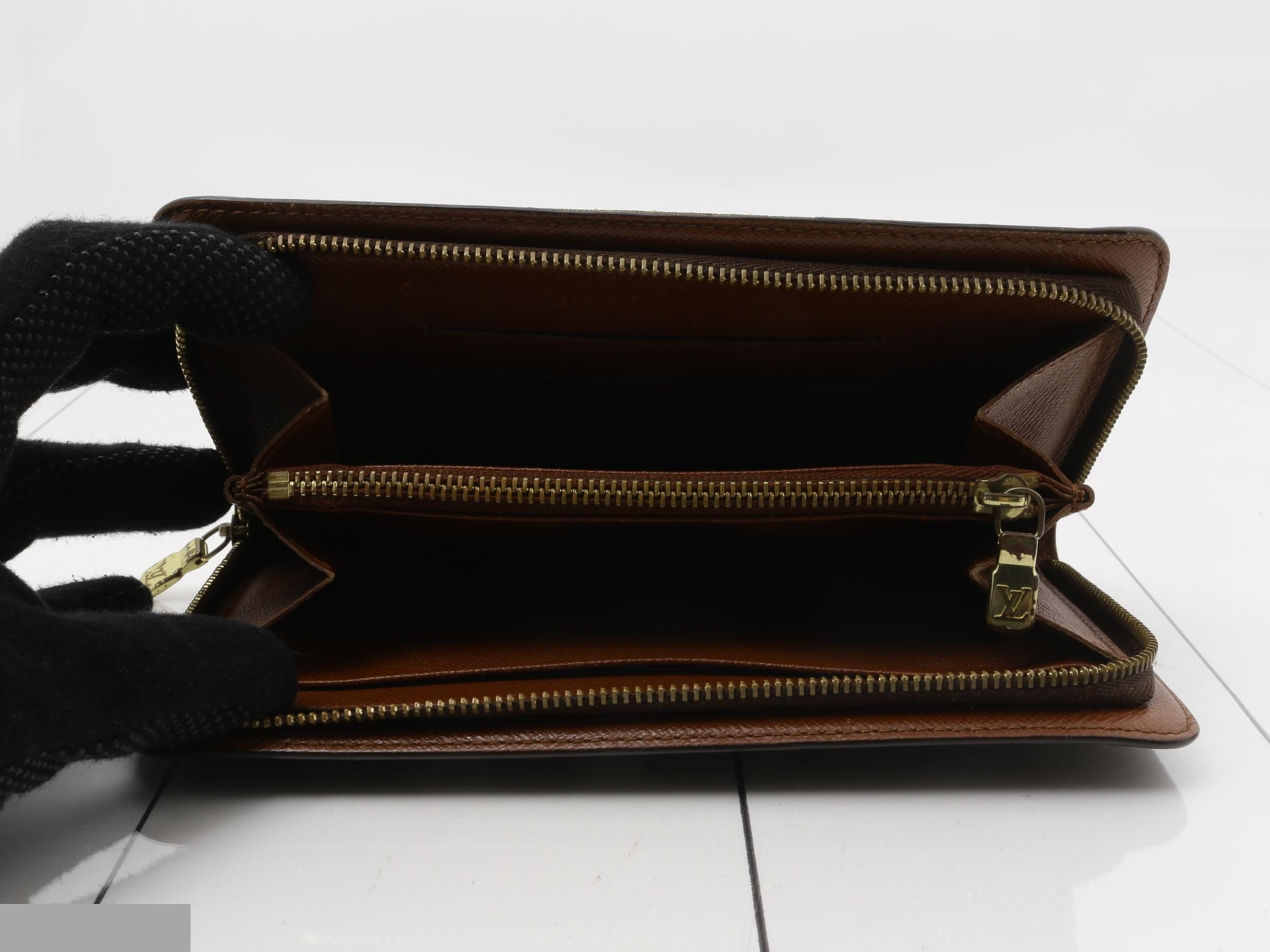 M61727 Monogram Portemonnaie Zip Round Zip Long Wallet — view 4