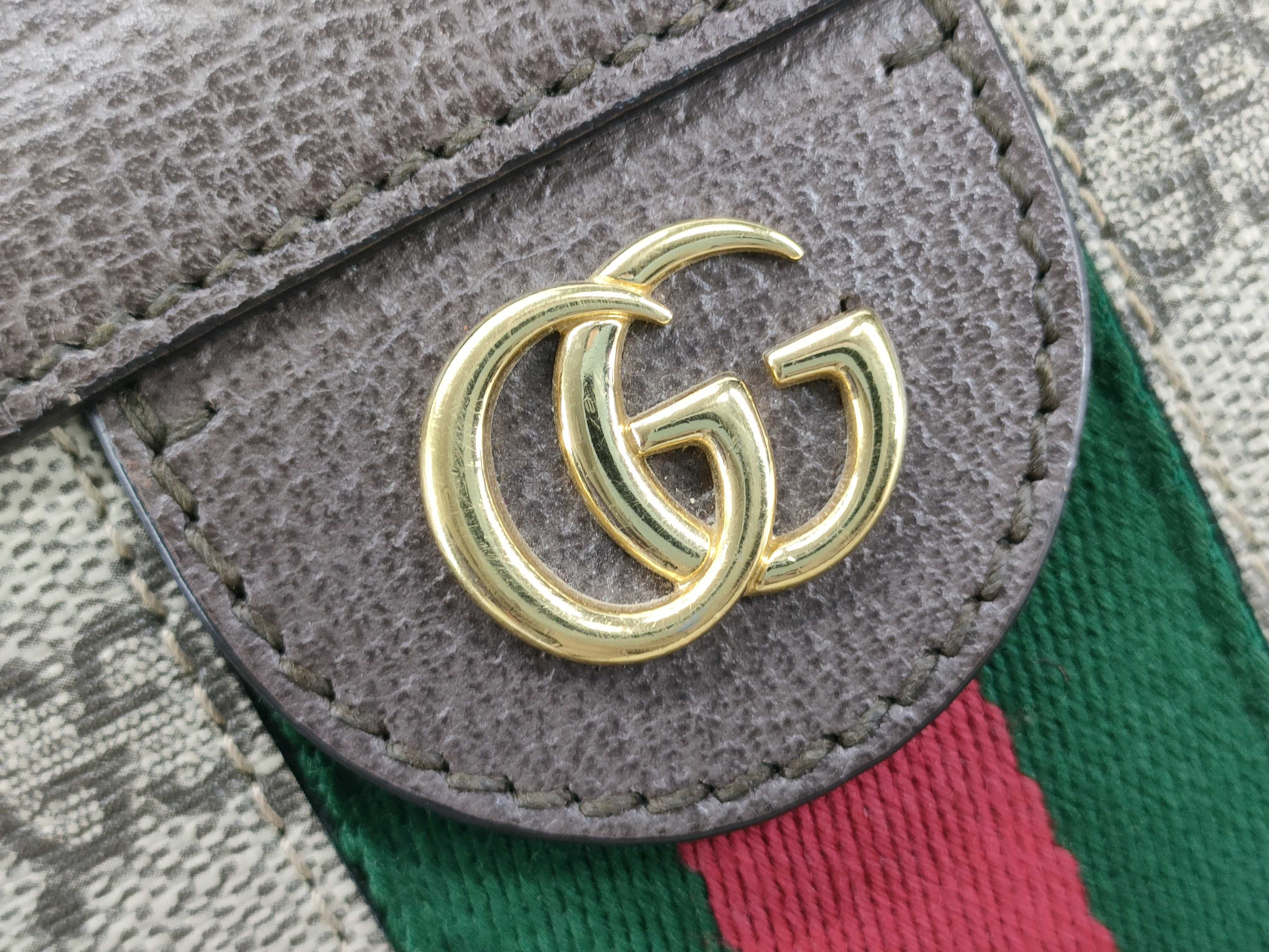GG Supreme QT- Ophidia GG Supreme Chain Shoulder Bag — view 12