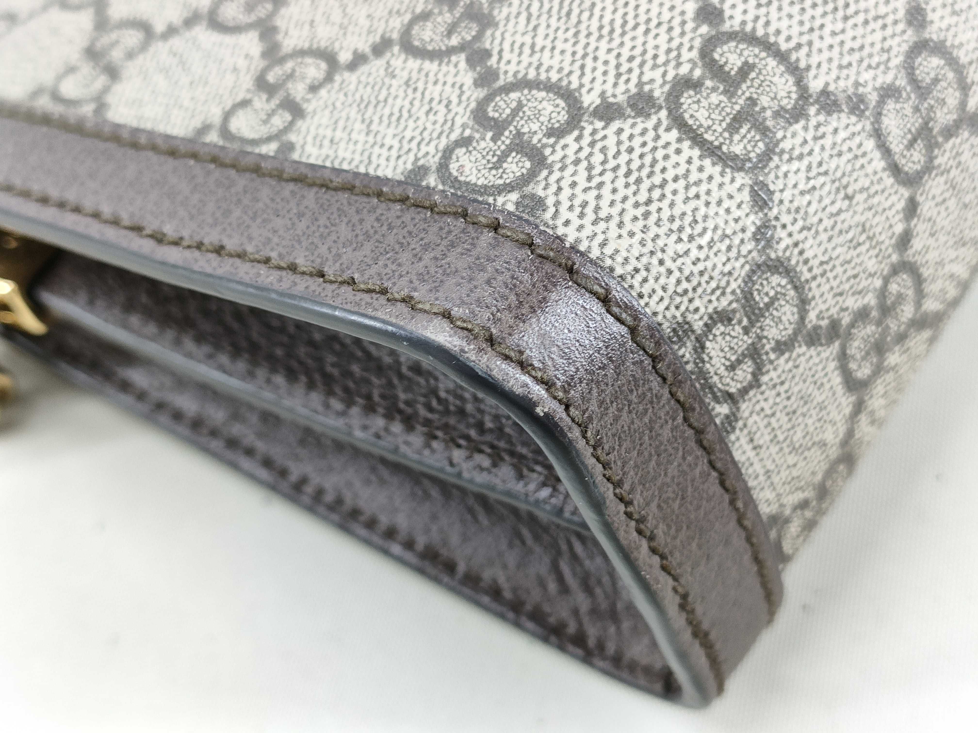 GG Supreme QT- Ophidia GG Supreme Chain Shoulder Bag — view 4