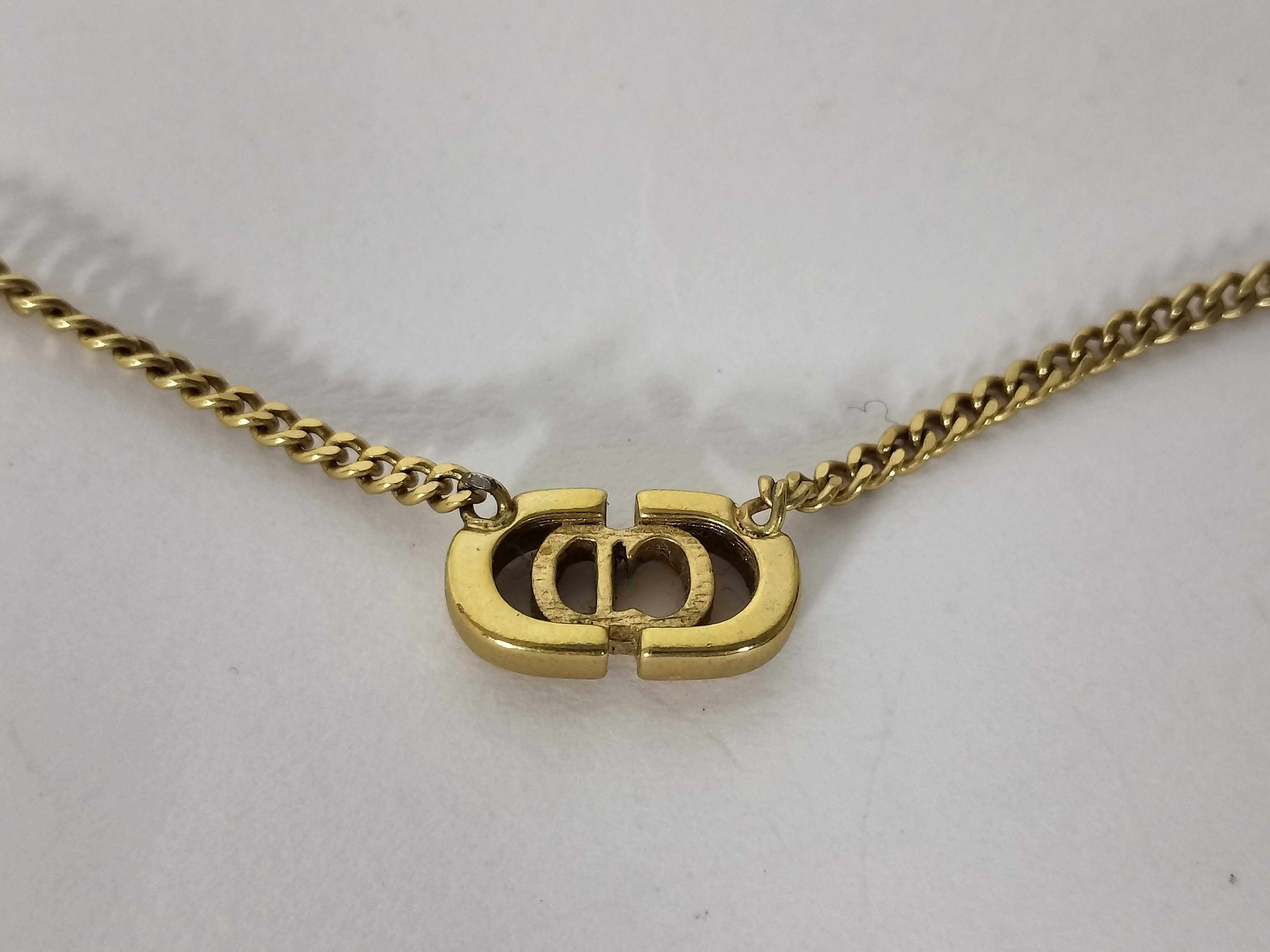 CD Logo Necklace — view 2