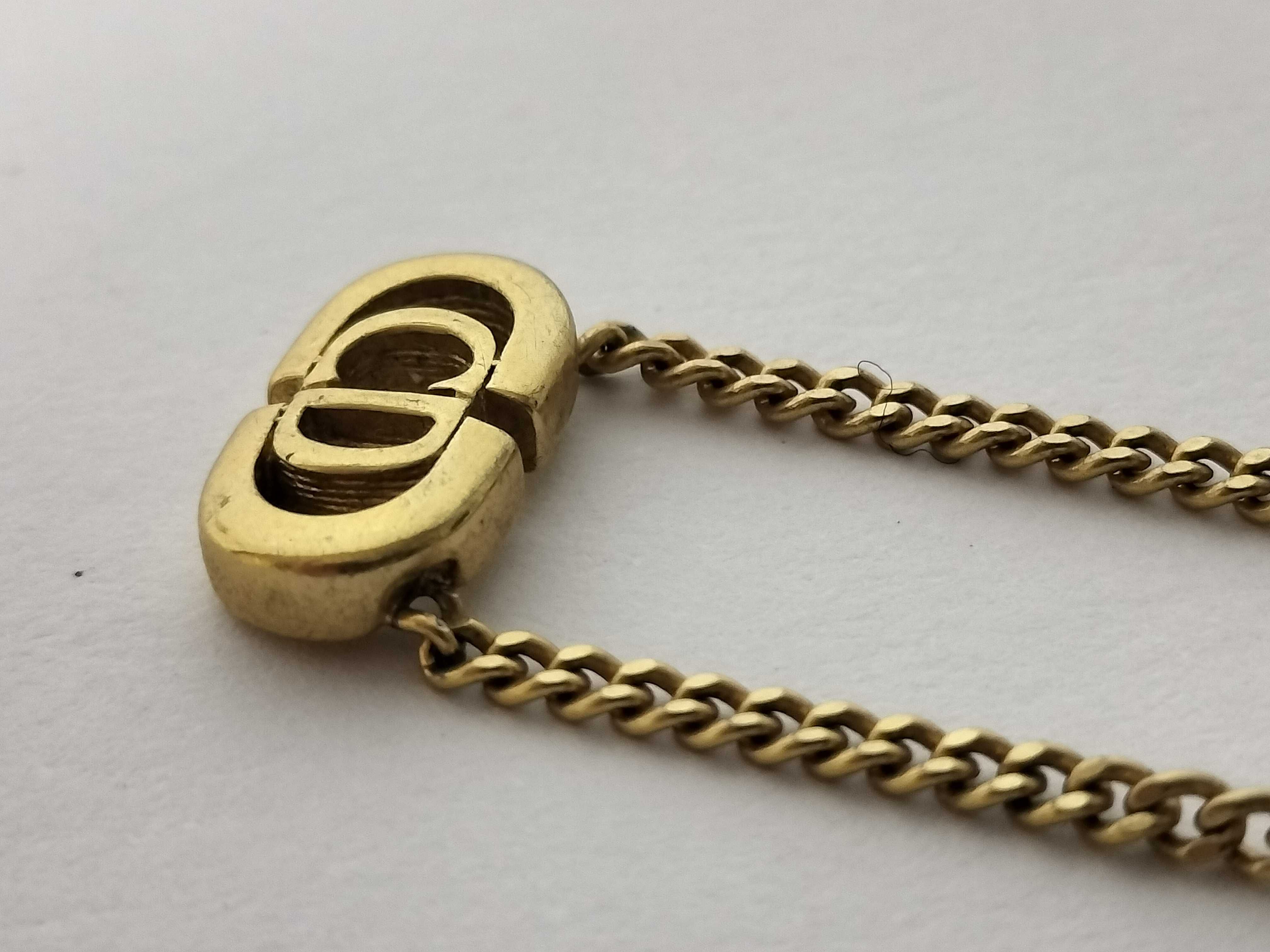 CD Logo Necklace — view 3