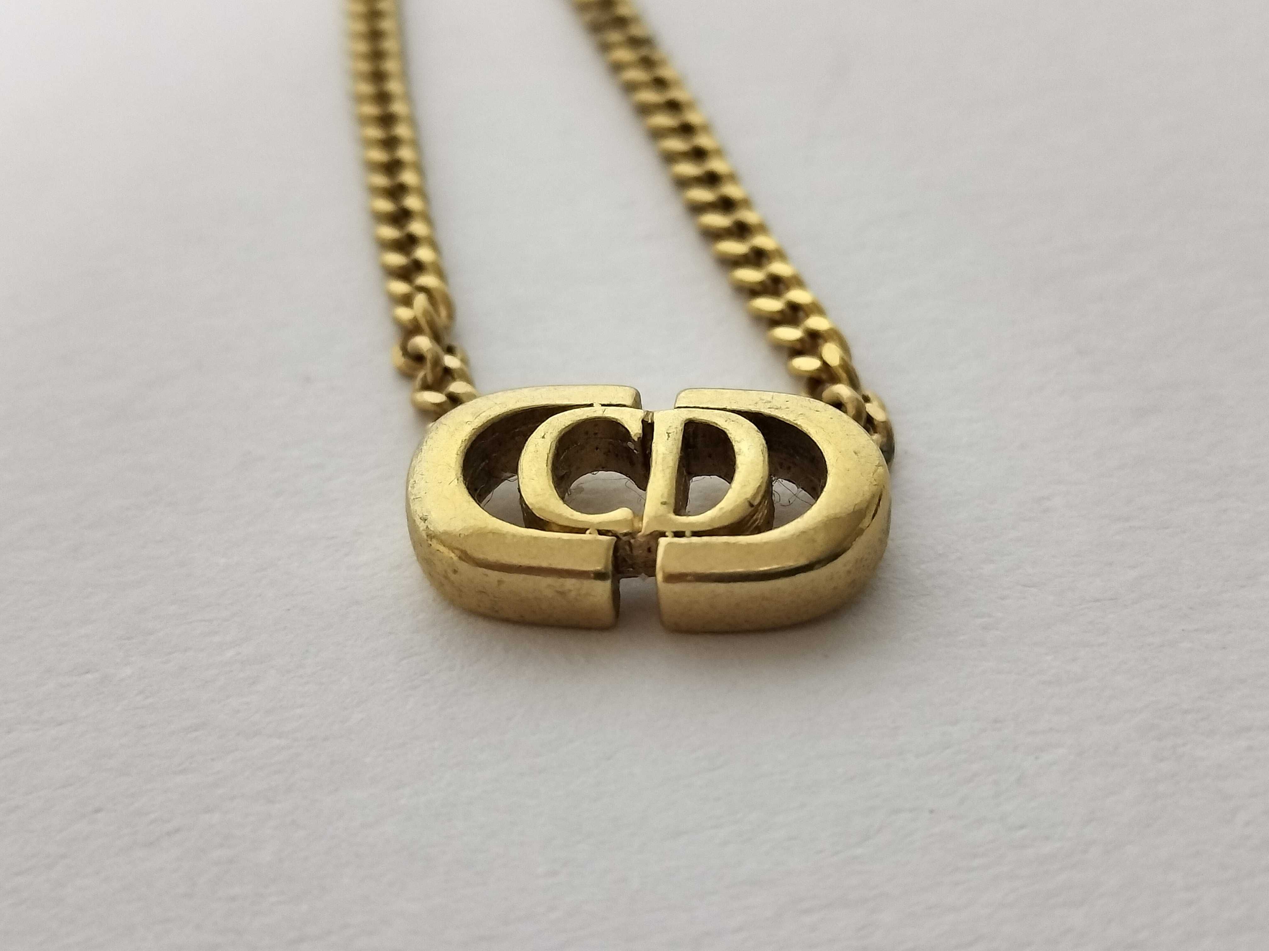 CD Logo Necklace — view 6