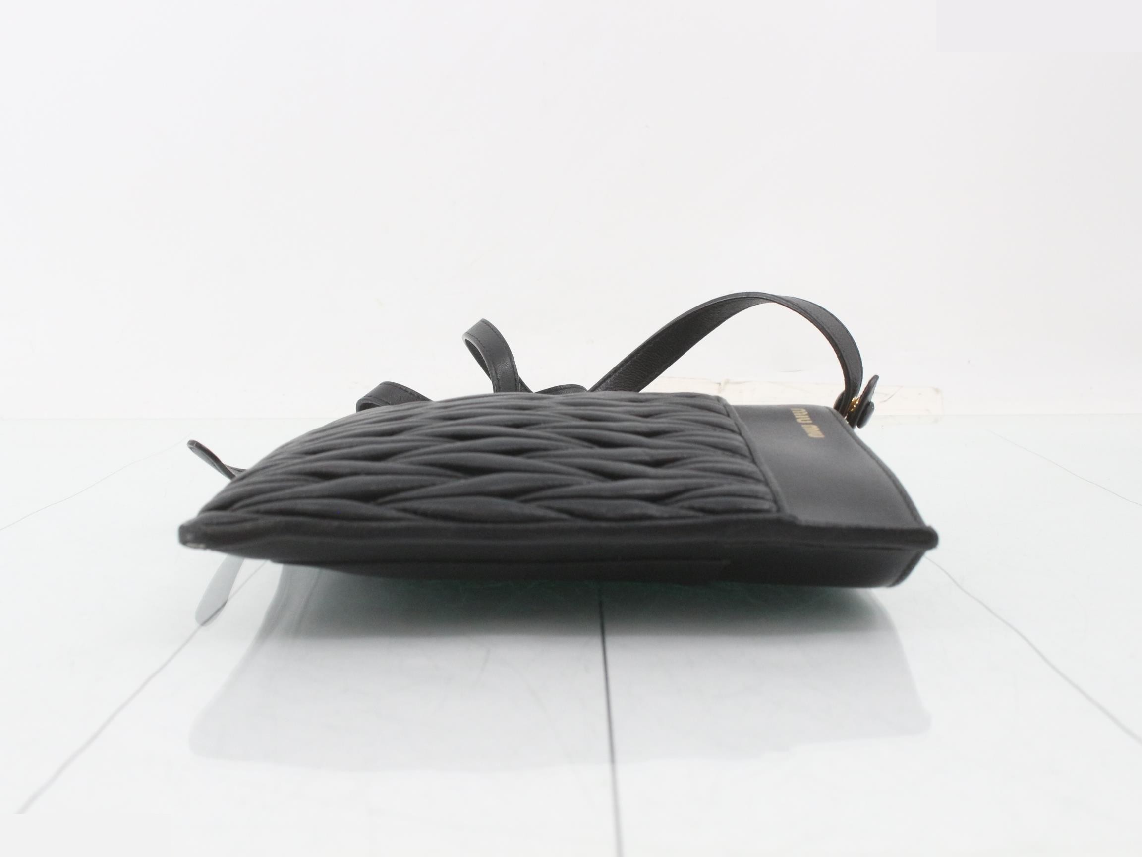 Matelassé (Bag) - Shoulder Bag - Black — view 3
