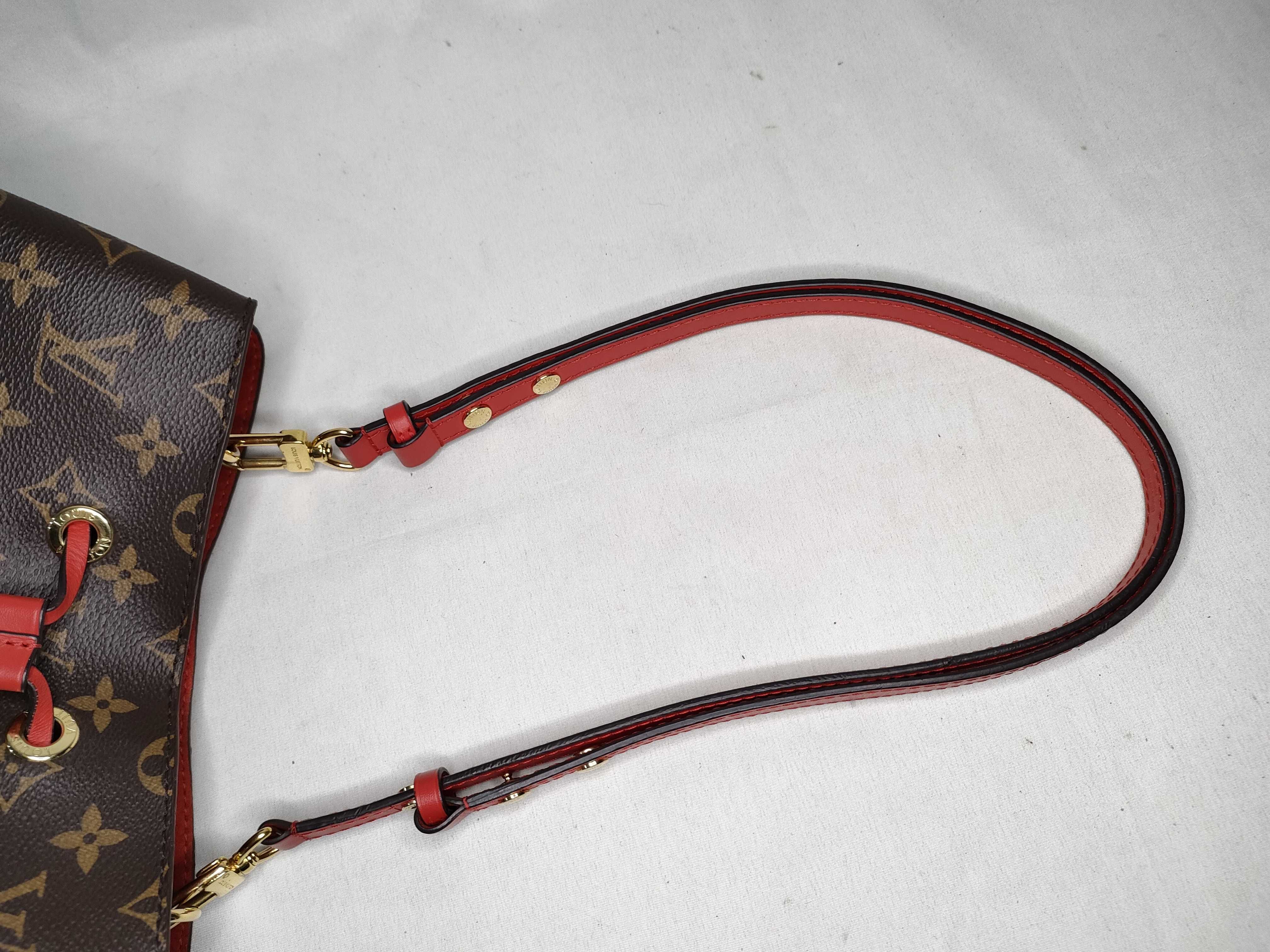 Monogram Louis Vuitton Bucket Shoulder Bag — view 3