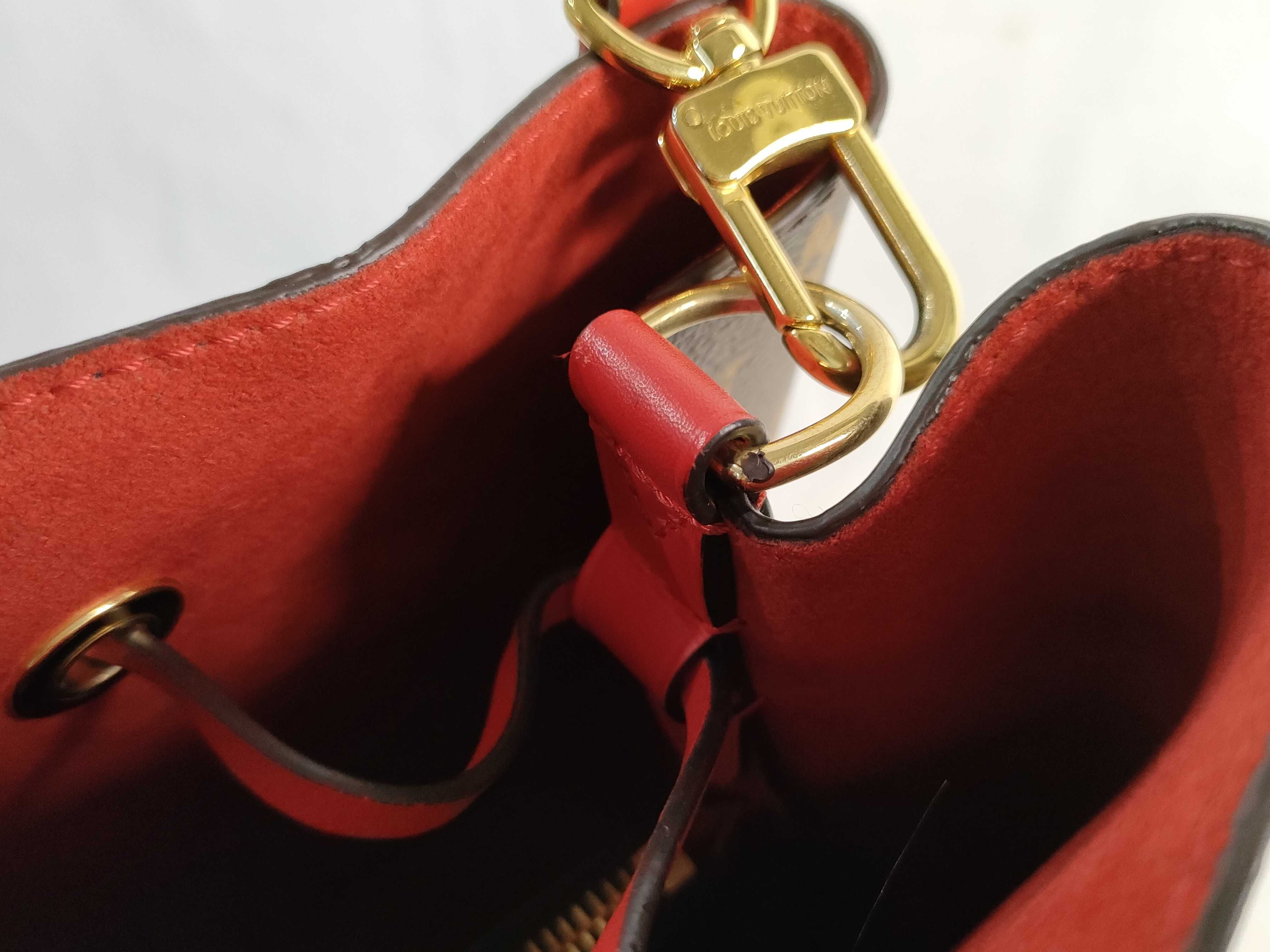Monogram Louis Vuitton Bucket Shoulder Bag — view 5