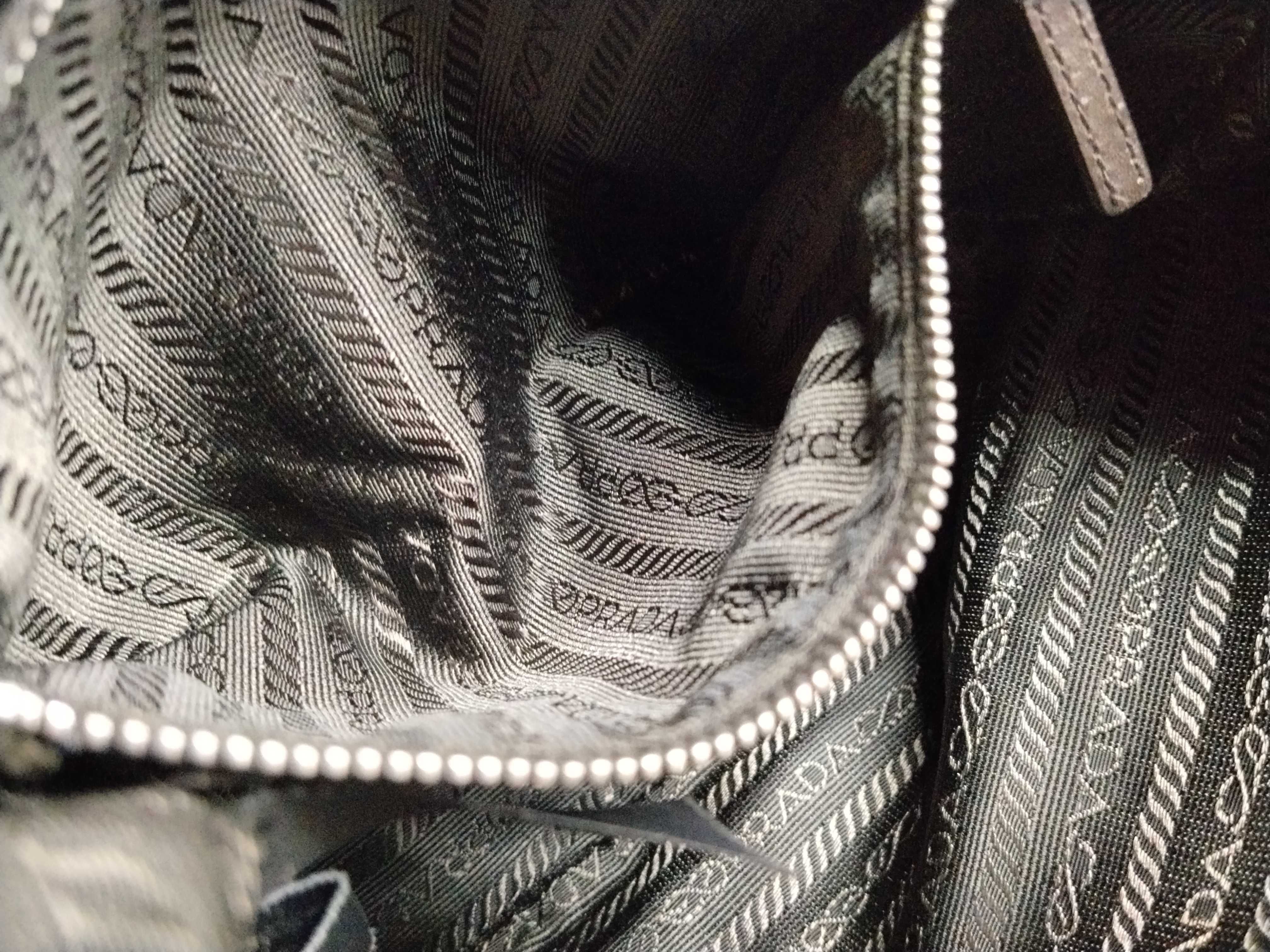 SIRIO Calf Hair Leather Shoulder Bag (Internal tear present) — view 12