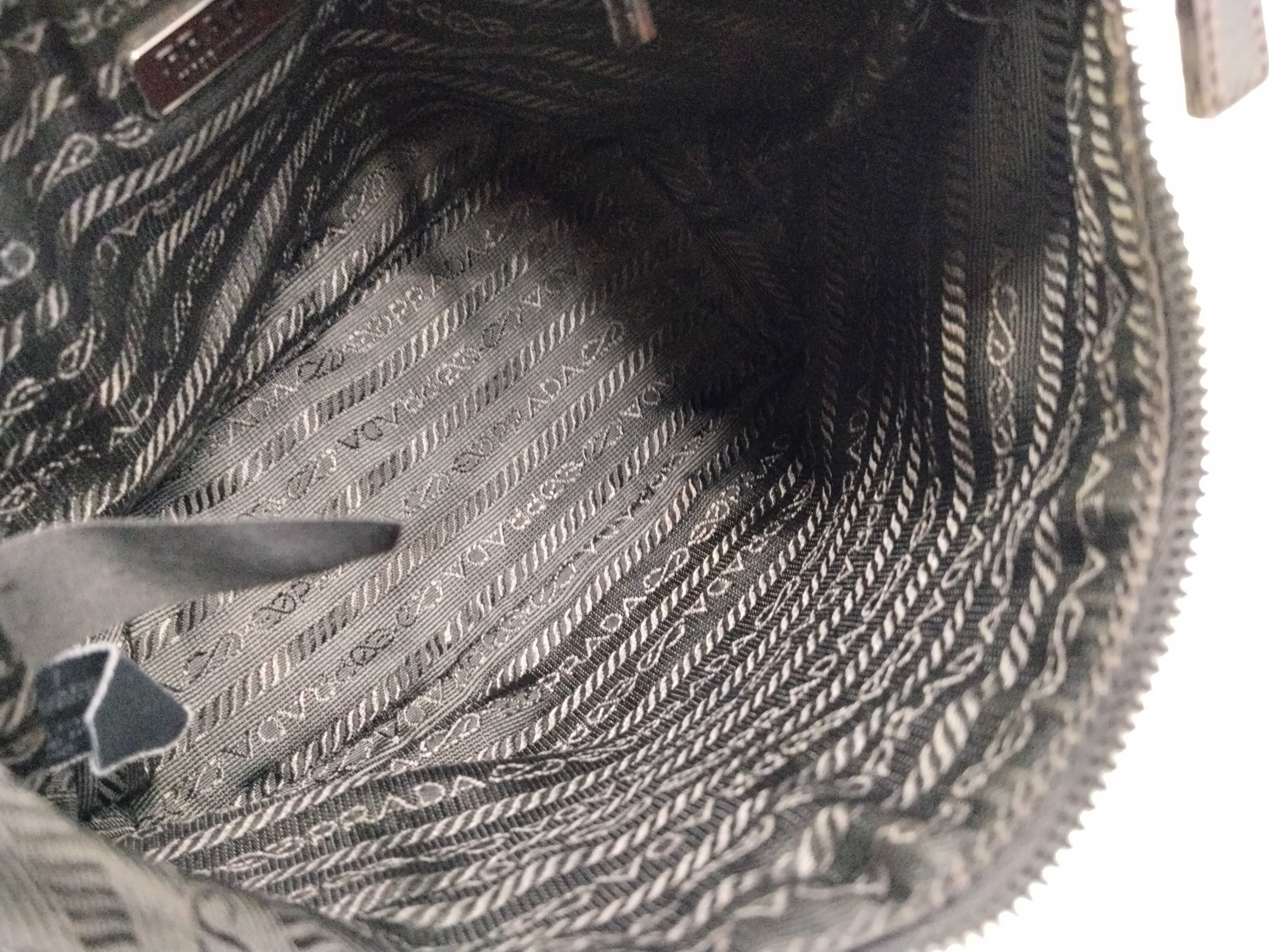 SIRIO Calf Hair Leather Shoulder Bag (Internal tear present) — view 10