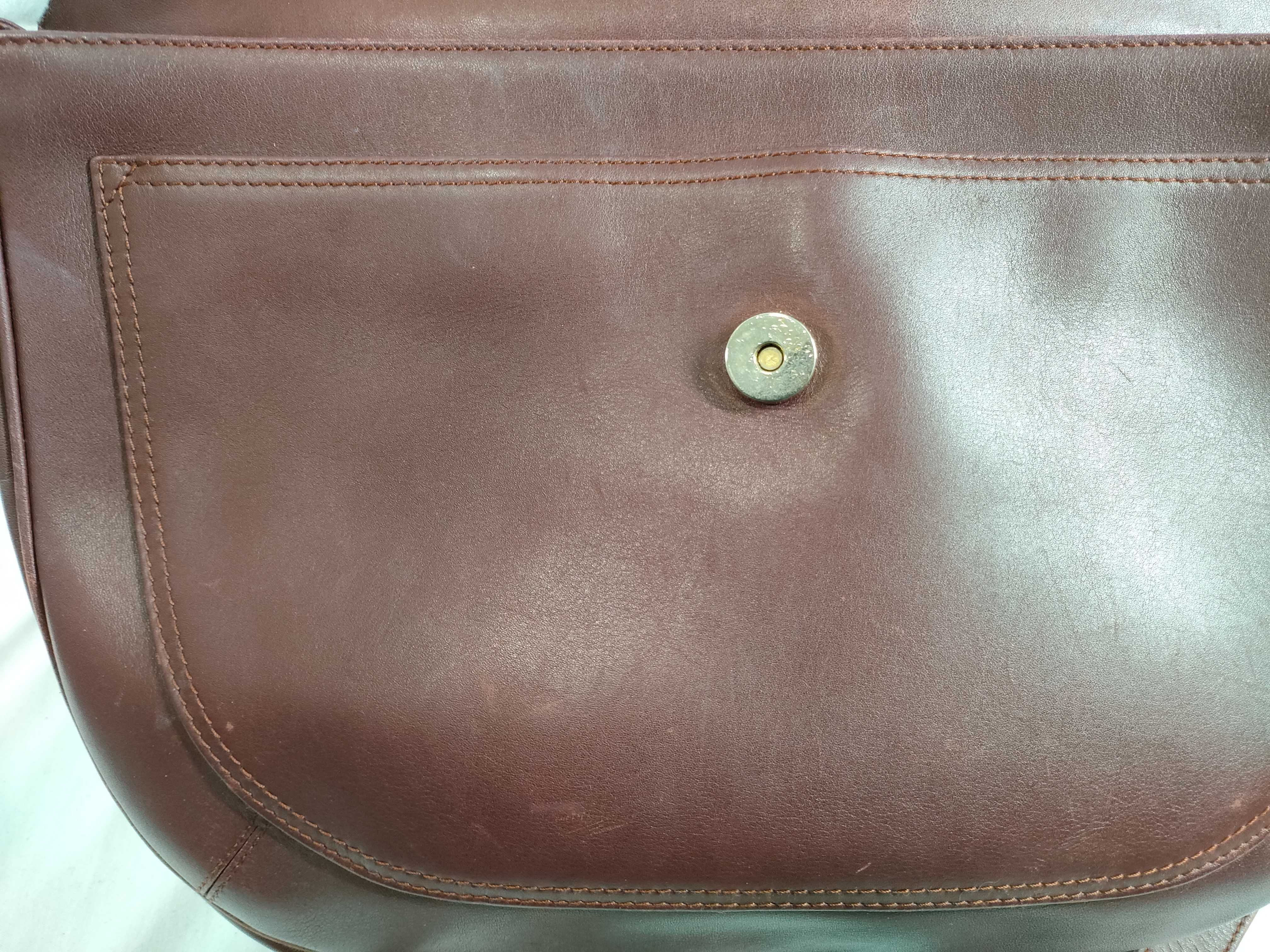 Must Line Bordeaux Leather Shoulder Bag — view 14