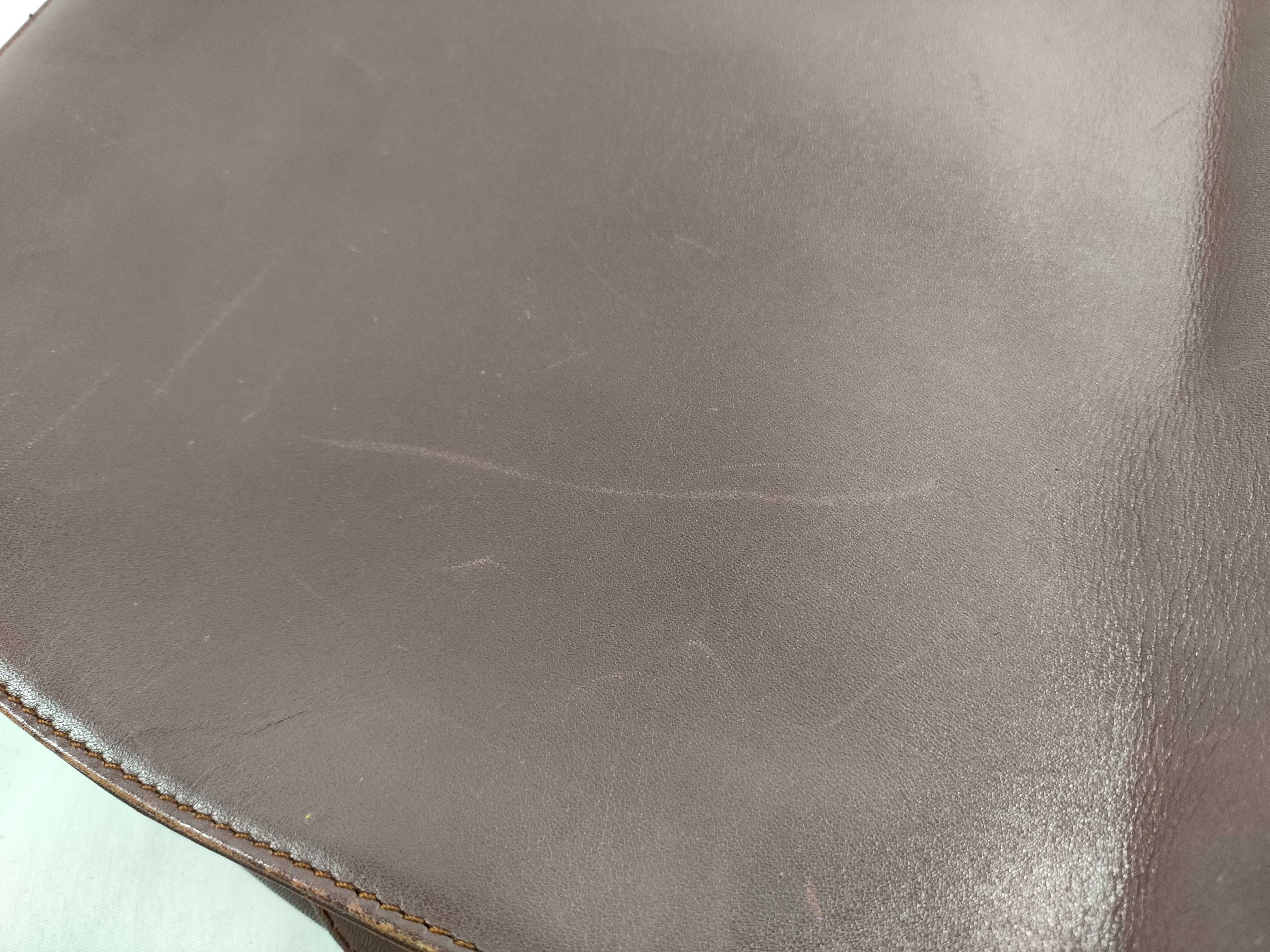Must Line Bordeaux Leather Shoulder Bag — view 15