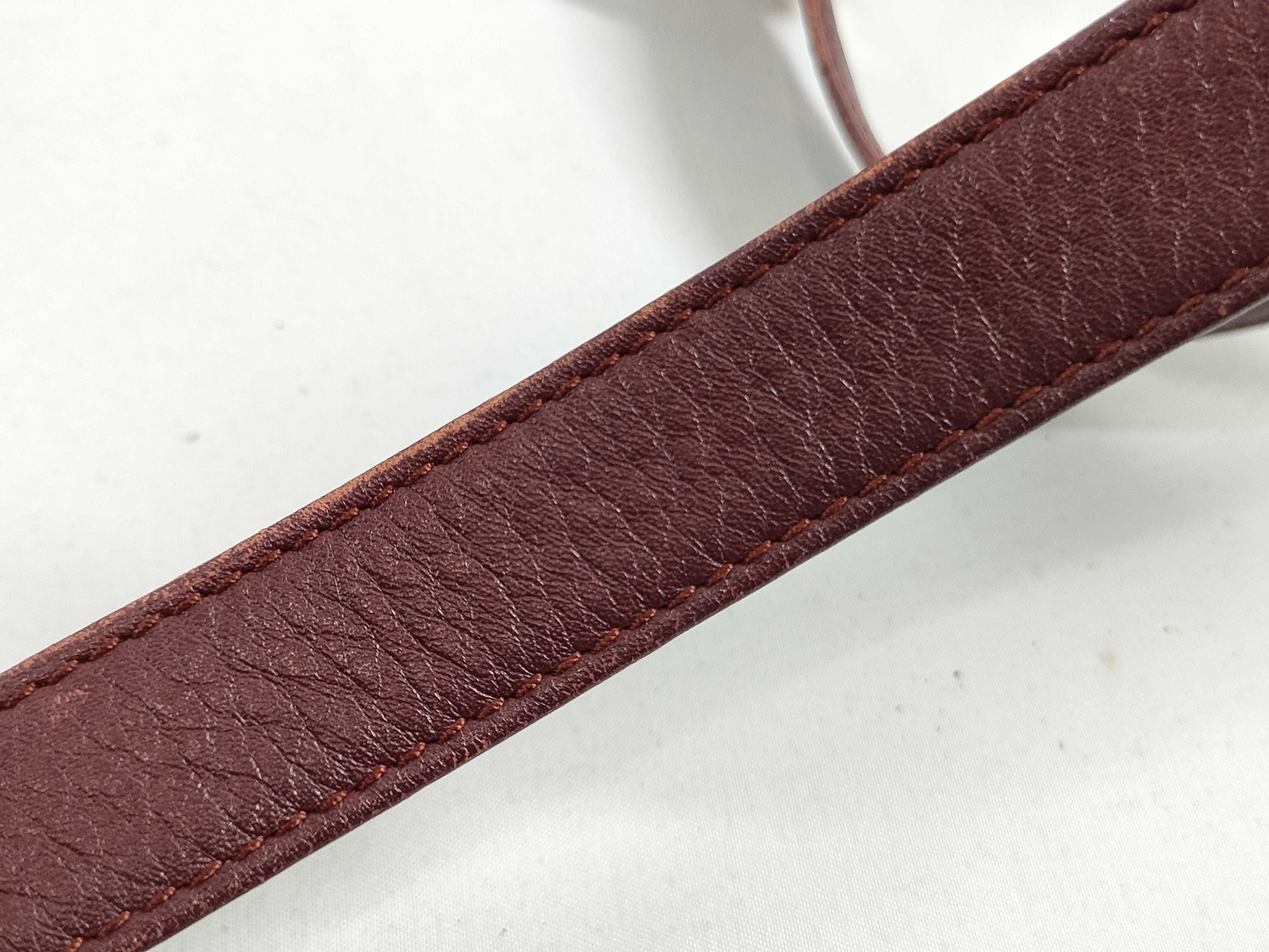 Must Line Bordeaux Leather Shoulder Bag — view 4