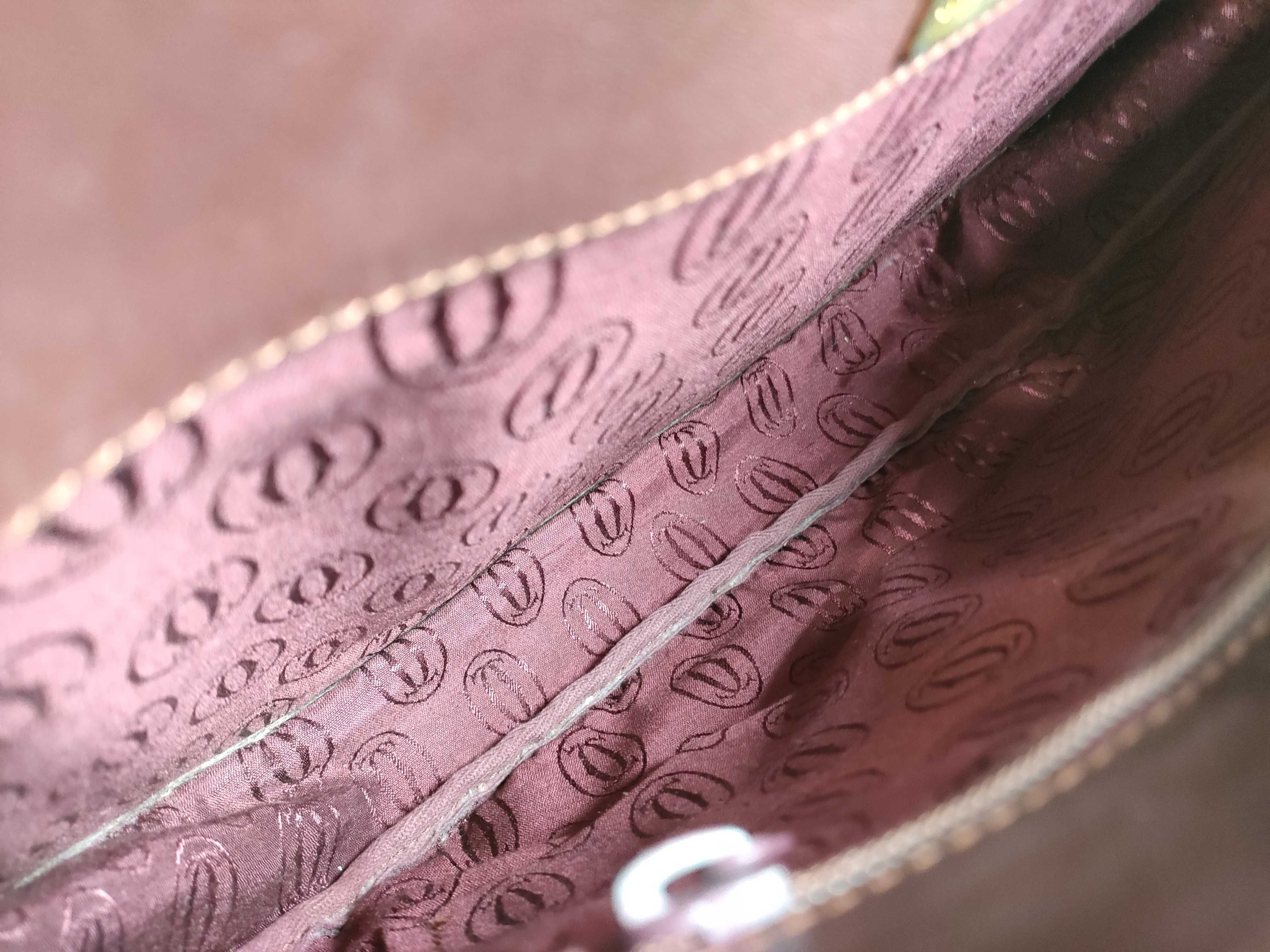 Must Line Bordeaux Leather Shoulder Bag — view 10