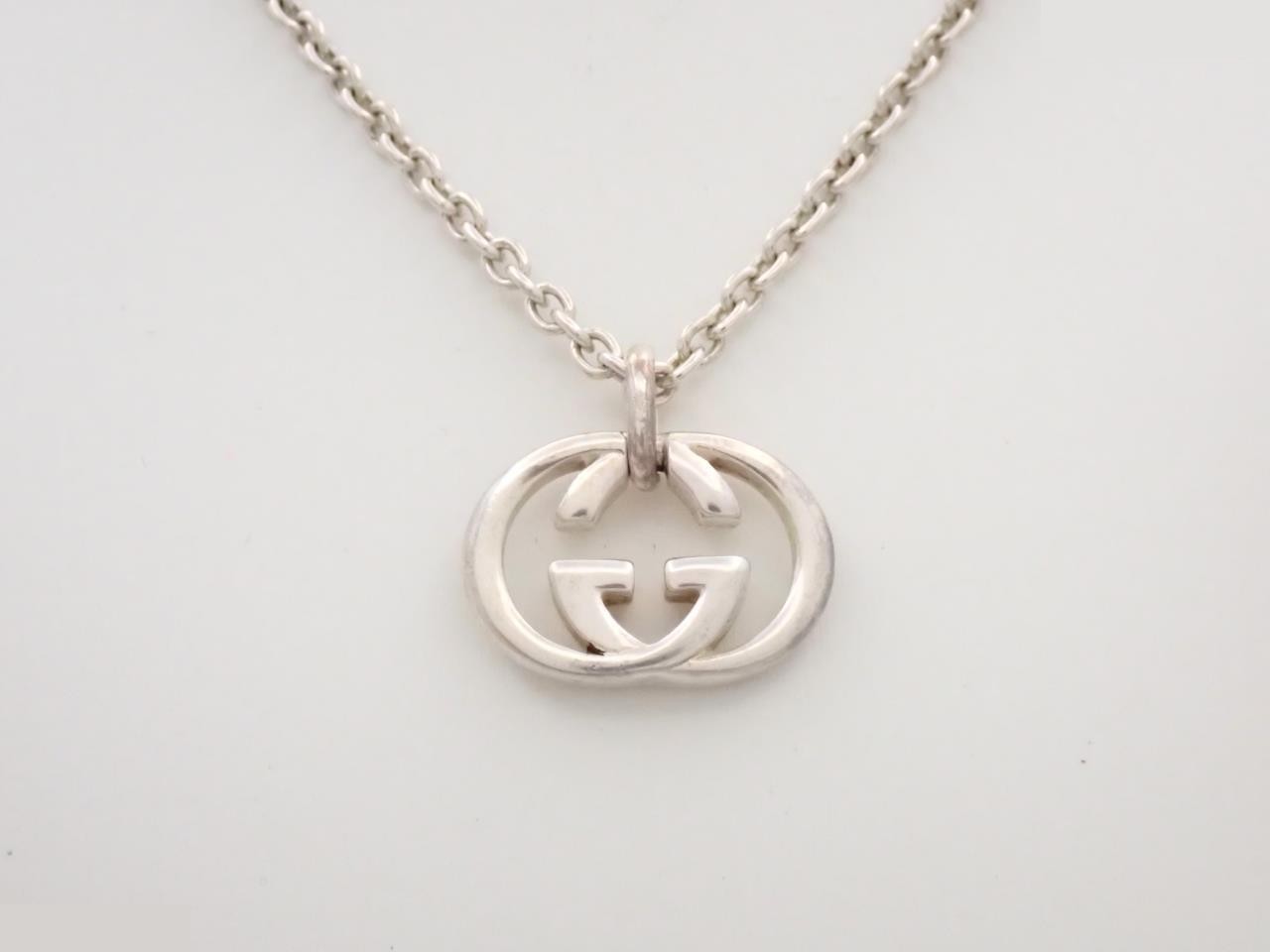 Interlocking G necklace 925/26.2g Chain approx. 50cm
