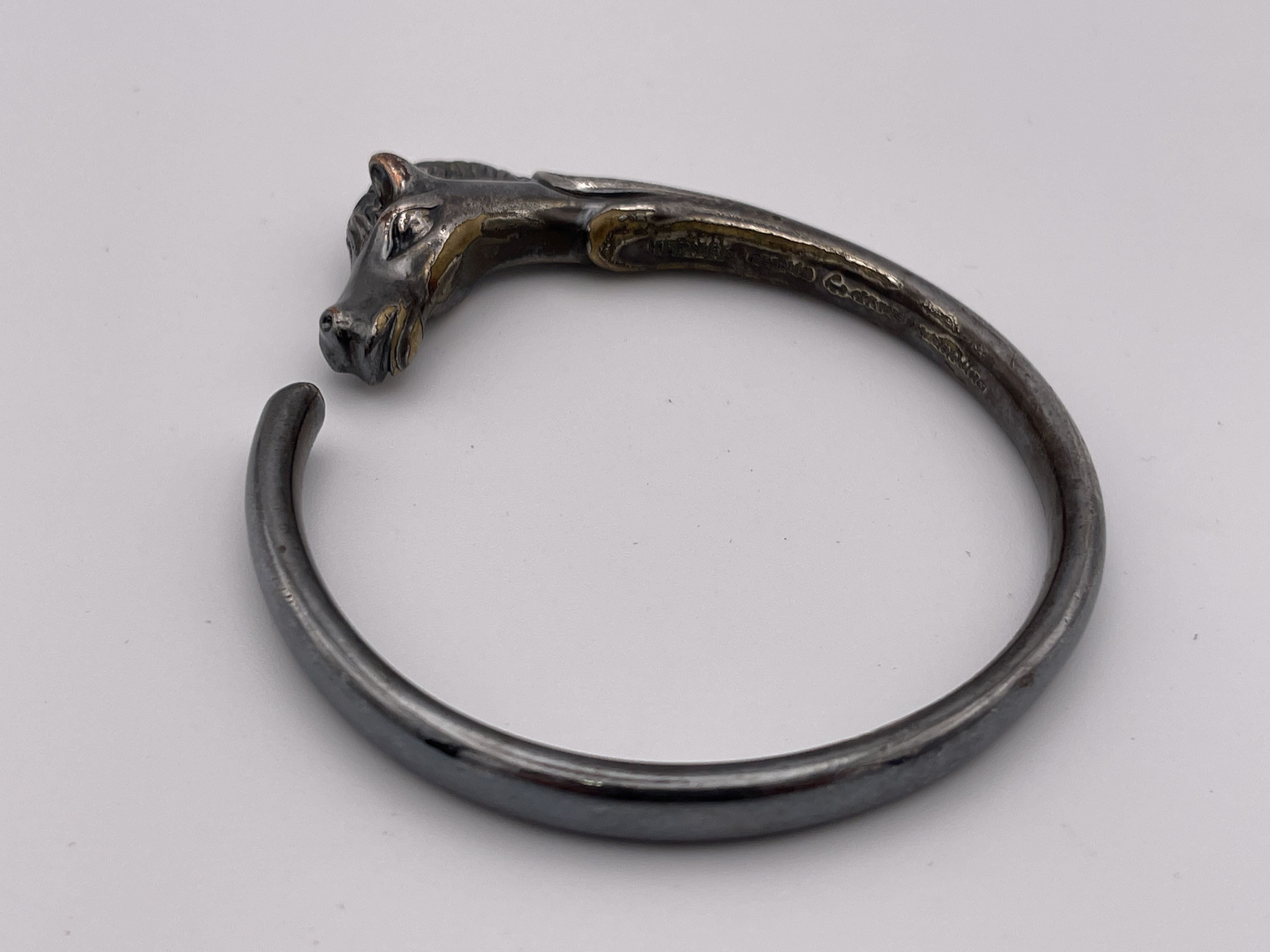 Cheval Horse Bangle Bracelet — view 2