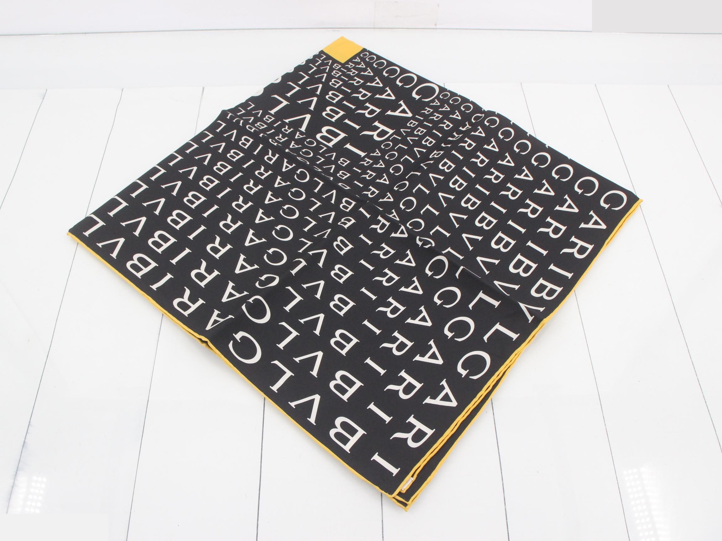 Logomania Silk Scarf — view 2