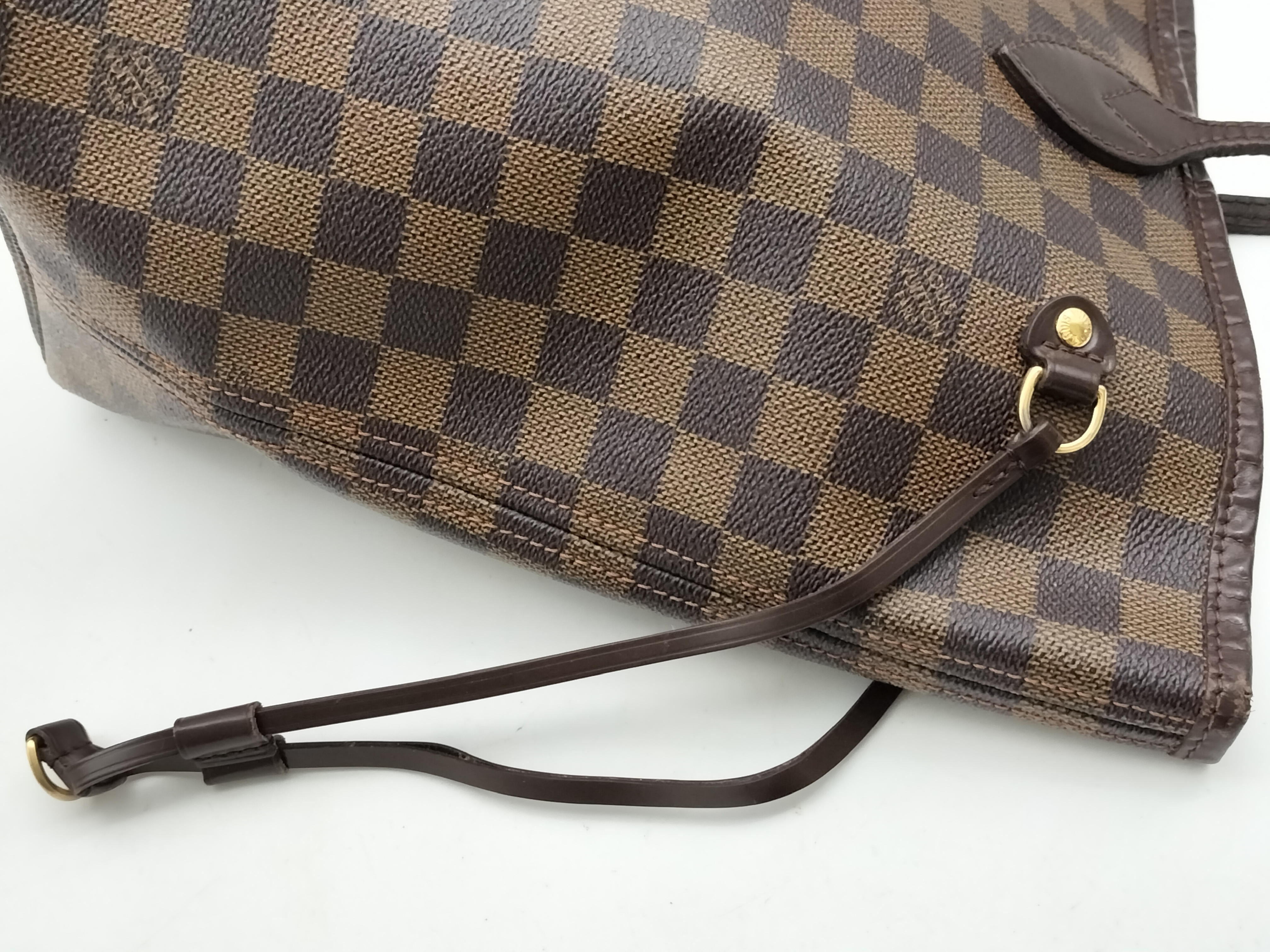 Damier Neverfull MM N51105 Tote Bag — view 9