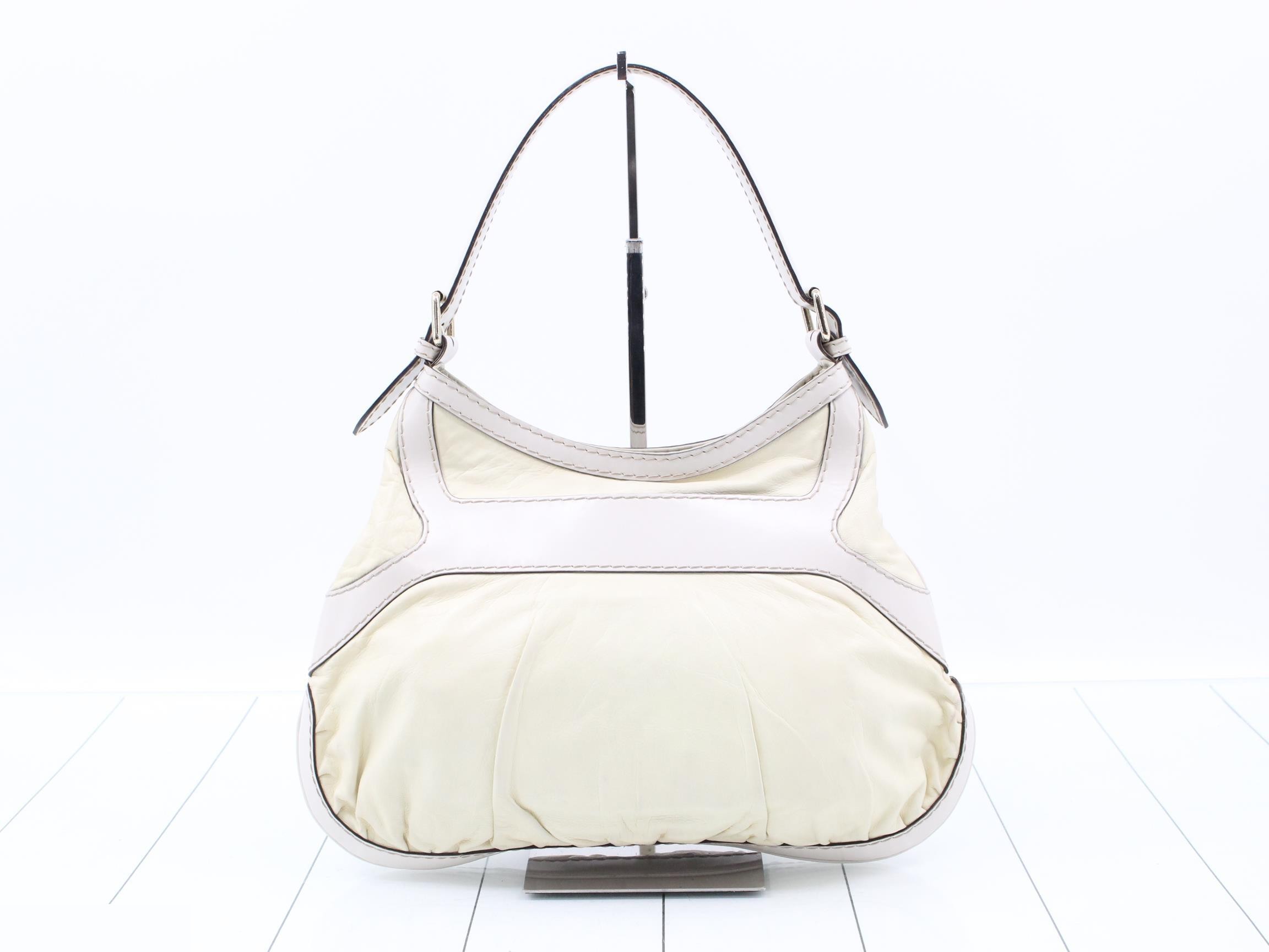 Queen Hobo Leather Semi-Shoulder Bag — view 2