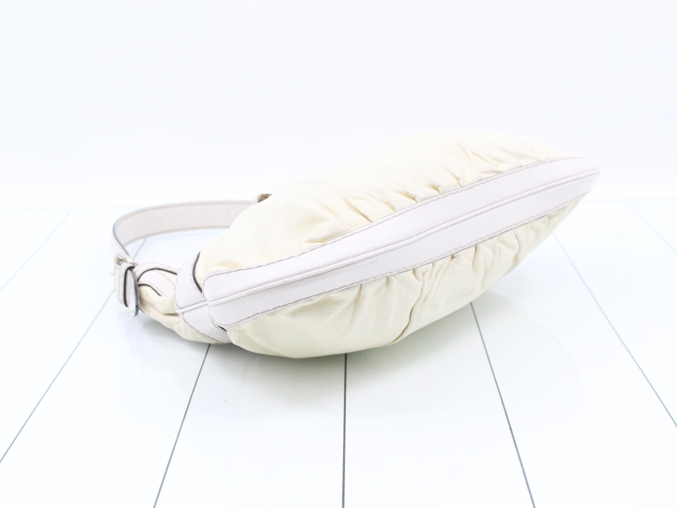 Queen Hobo Leather Semi-Shoulder Bag — view 5