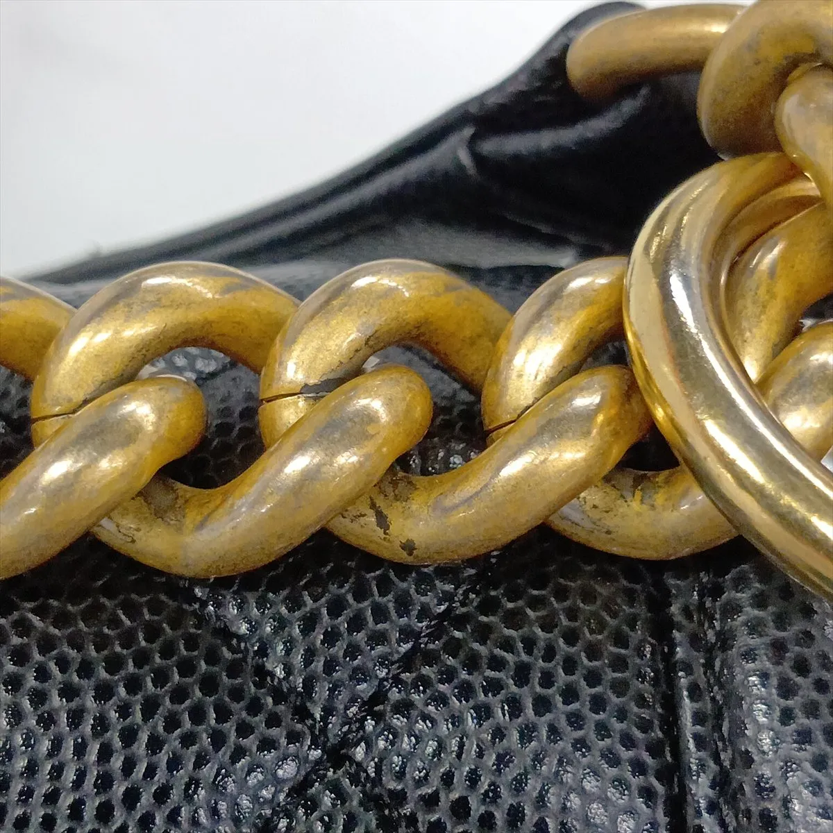 Boy Chanel 20 Small Caviar Skin Chain Shoulder Bag, Black with Gold Hardware, HX83PHJ0, Random Plate, A67085 — view 11
