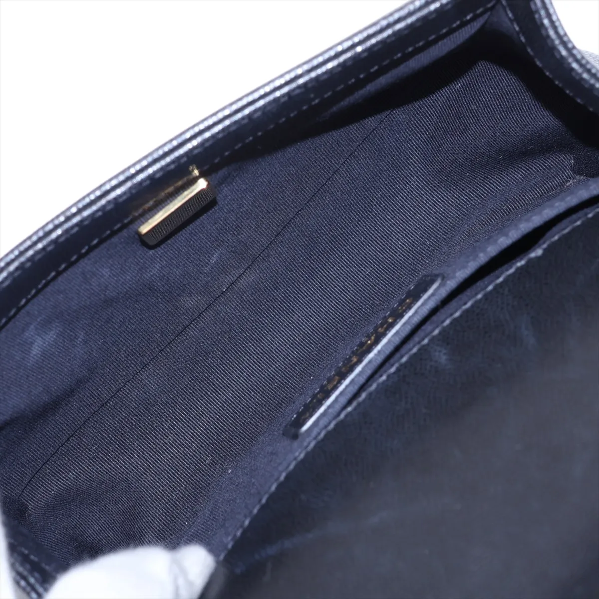 Boy Chanel 20 Small Caviar Skin Chain Shoulder Bag, Black with Gold Hardware, HX83PHJ0, Random Plate, A67085 — view 6