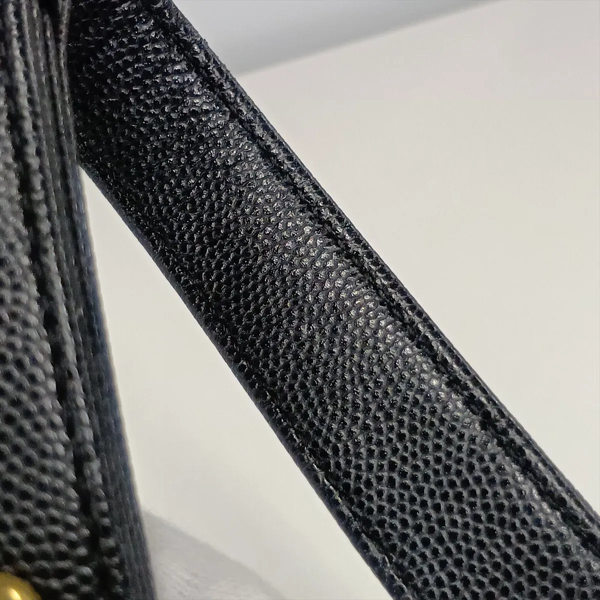 Boy Chanel 20 Small Caviar Skin Chain Shoulder Bag, Black with Gold Hardware, HX83PHJ0, Random Plate, A67085 — view 9