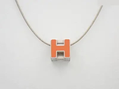 Cage d'H necklace, neck circumference approximately 41cm