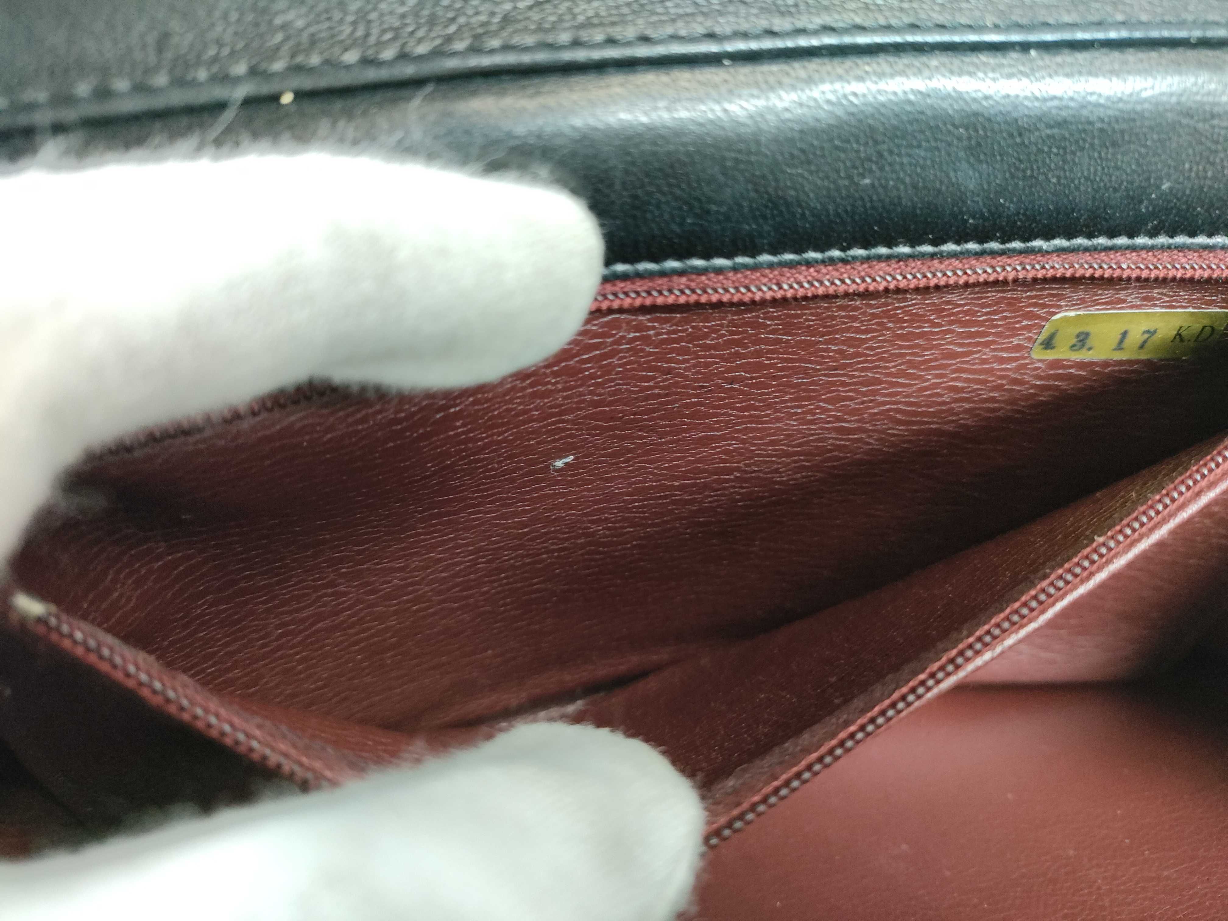 Lambskin Push-Lock Full Flap Shoulder Bag — view 14