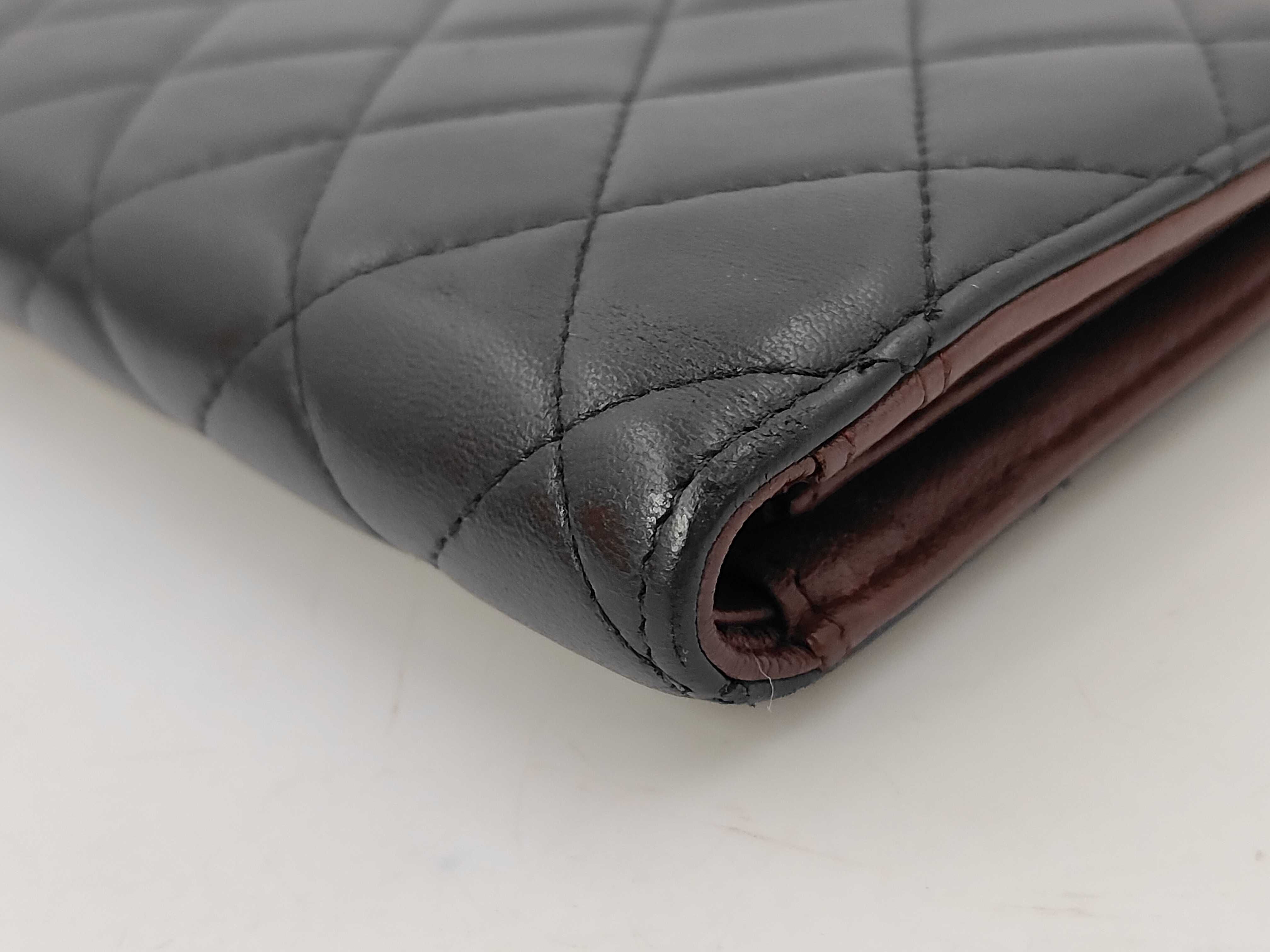 Matelassé Leather Bi-fold Long Wallet (Serial Number) — view 5