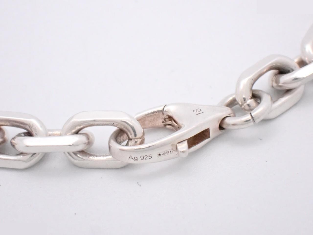 Interlocking G Sterling Silver 925 Chain Bracelet - Gucci — view 3
