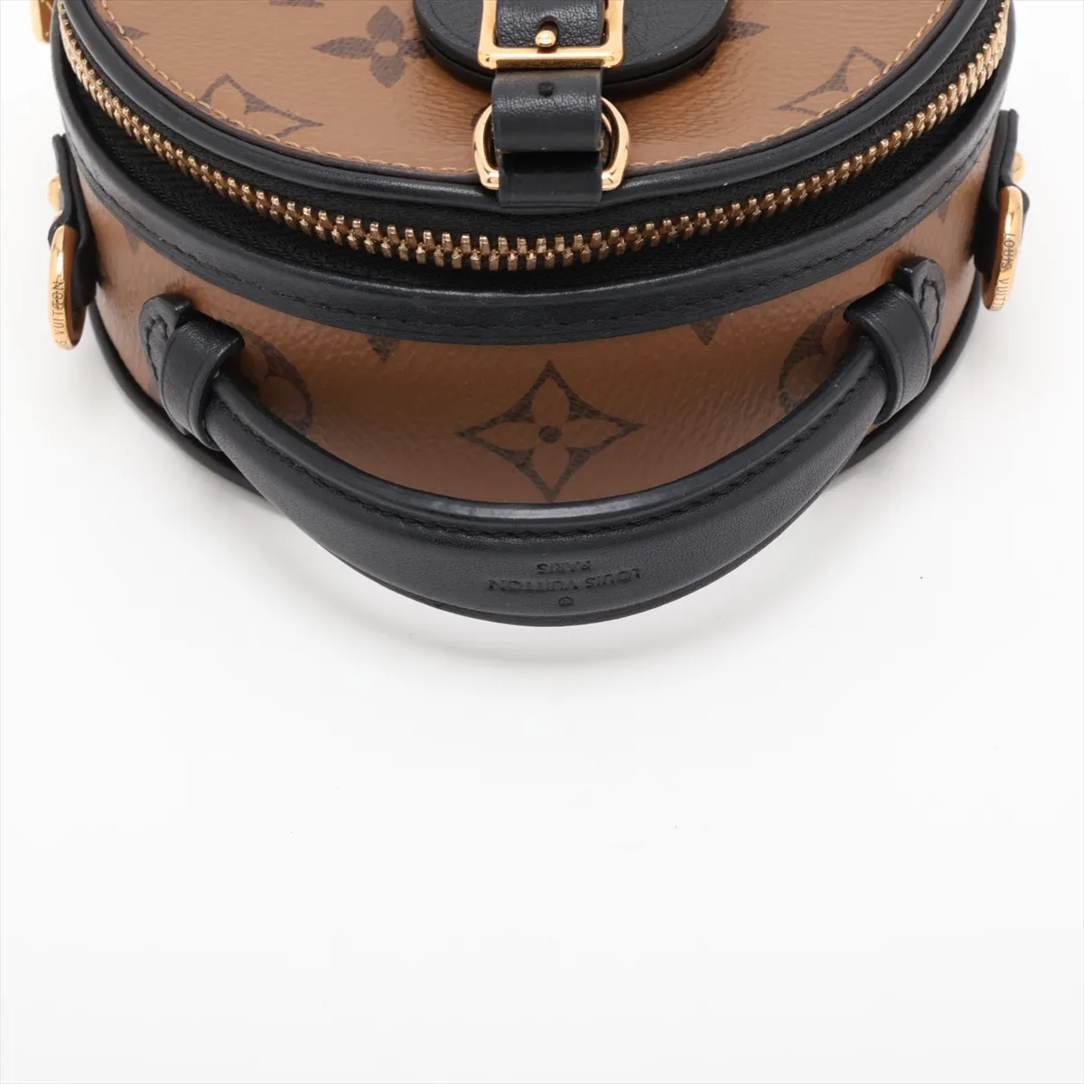 Monogram Reverse Mini Boite Chapeau M68276 Brown (RFID detected) — view 5