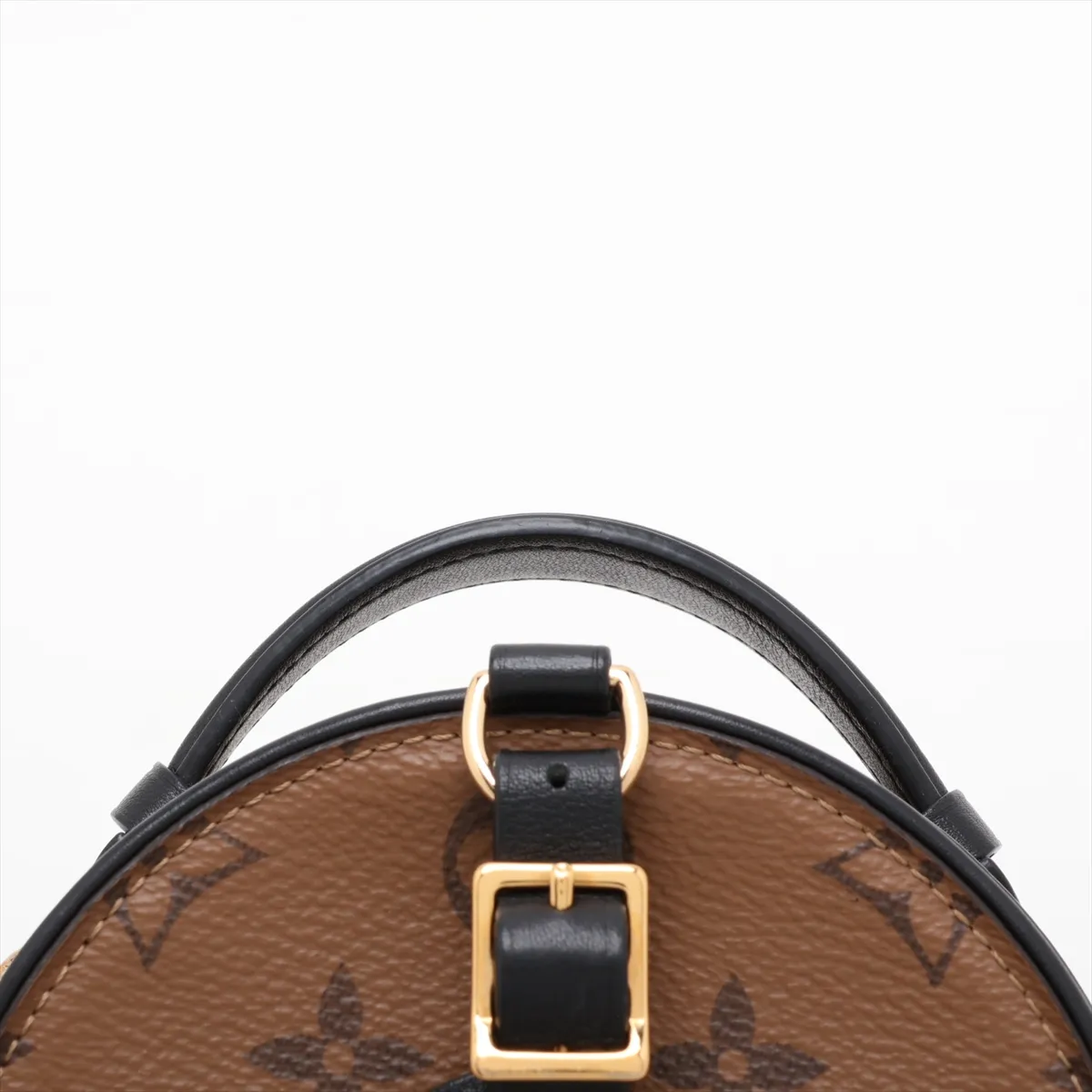 Monogram Reverse Mini Boite Chapeau M68276 Brown (RFID detected) — view 6