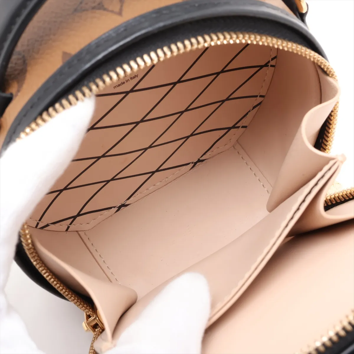 Monogram Reverse Mini Boite Chapeau M68276 Brown (RFID detected) — view 8