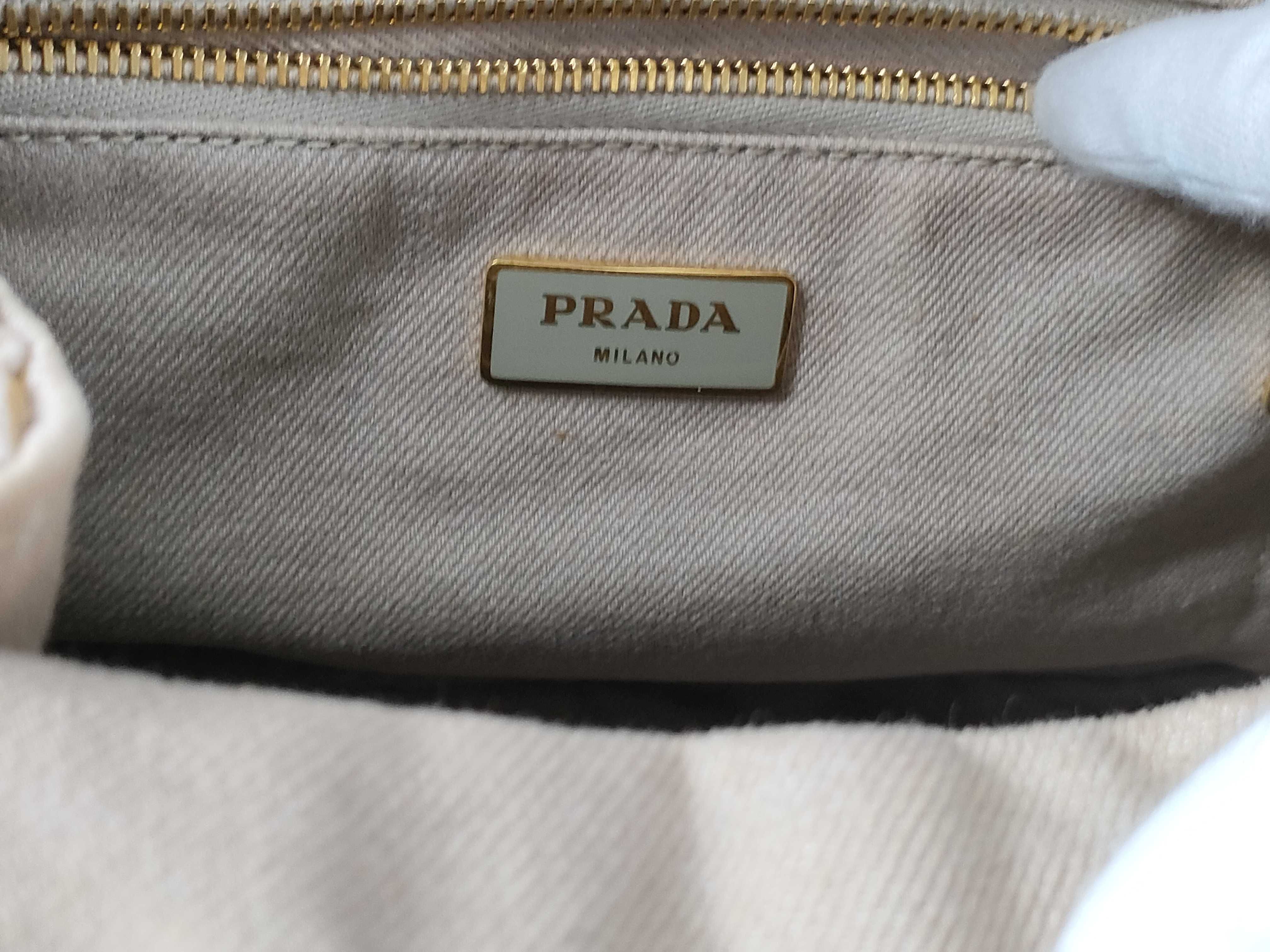 Canapa M Tote Bag, Beige Tote Bag — view 12