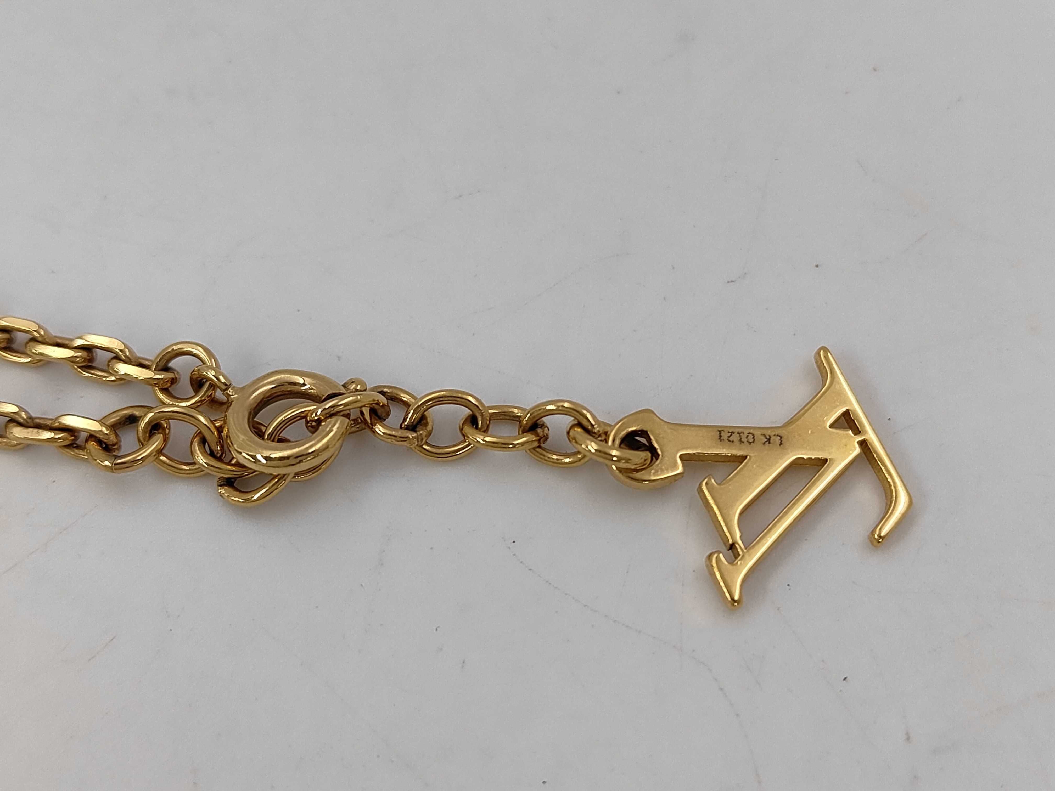 Monogram LV Necklace — view 4