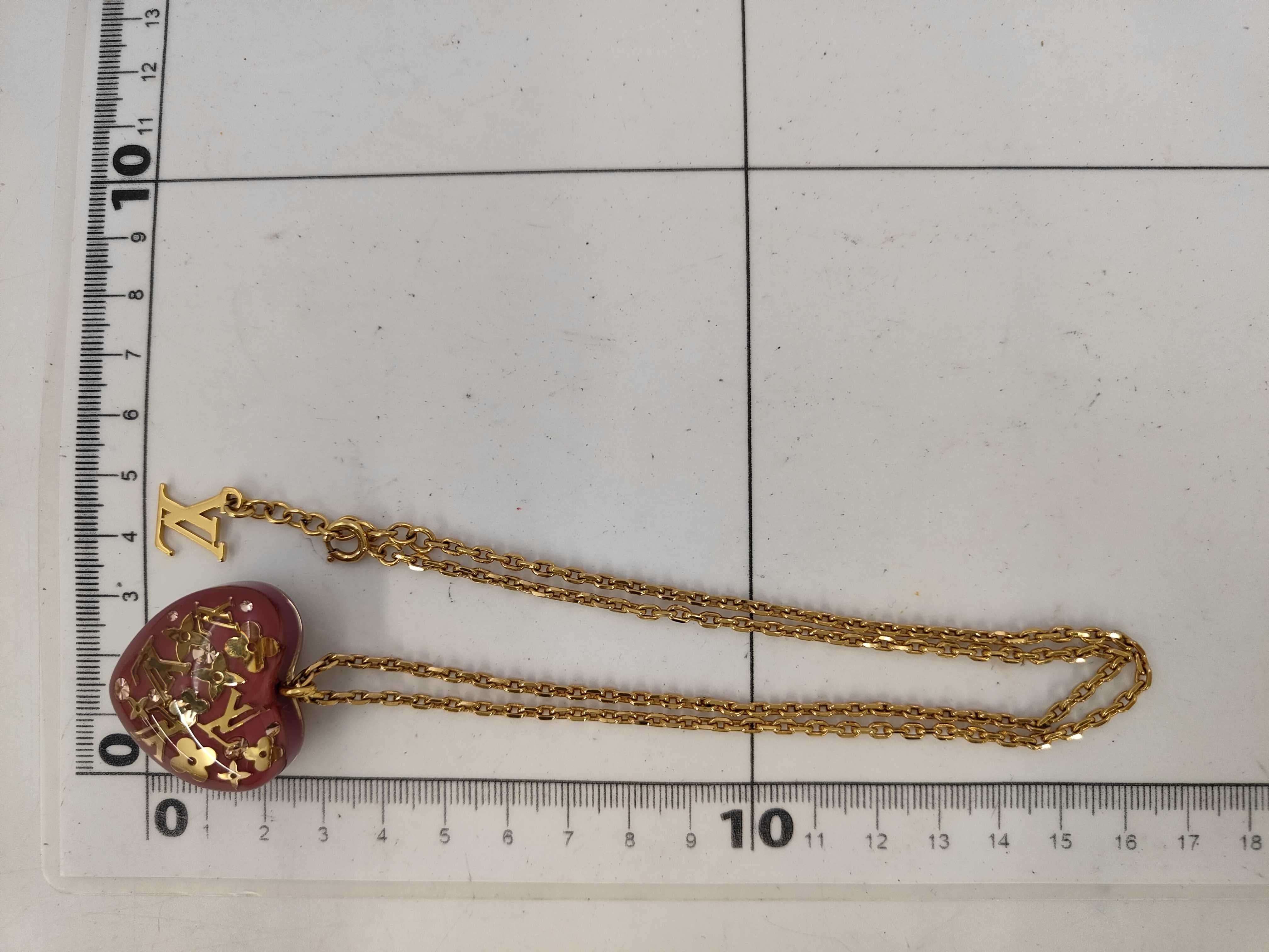 Monogram LV Necklace — view 5