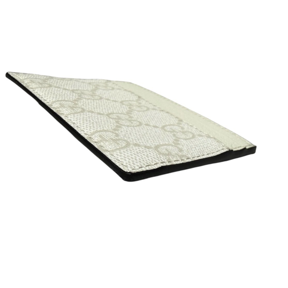 GG Supreme card case, white, unused. — view 2
