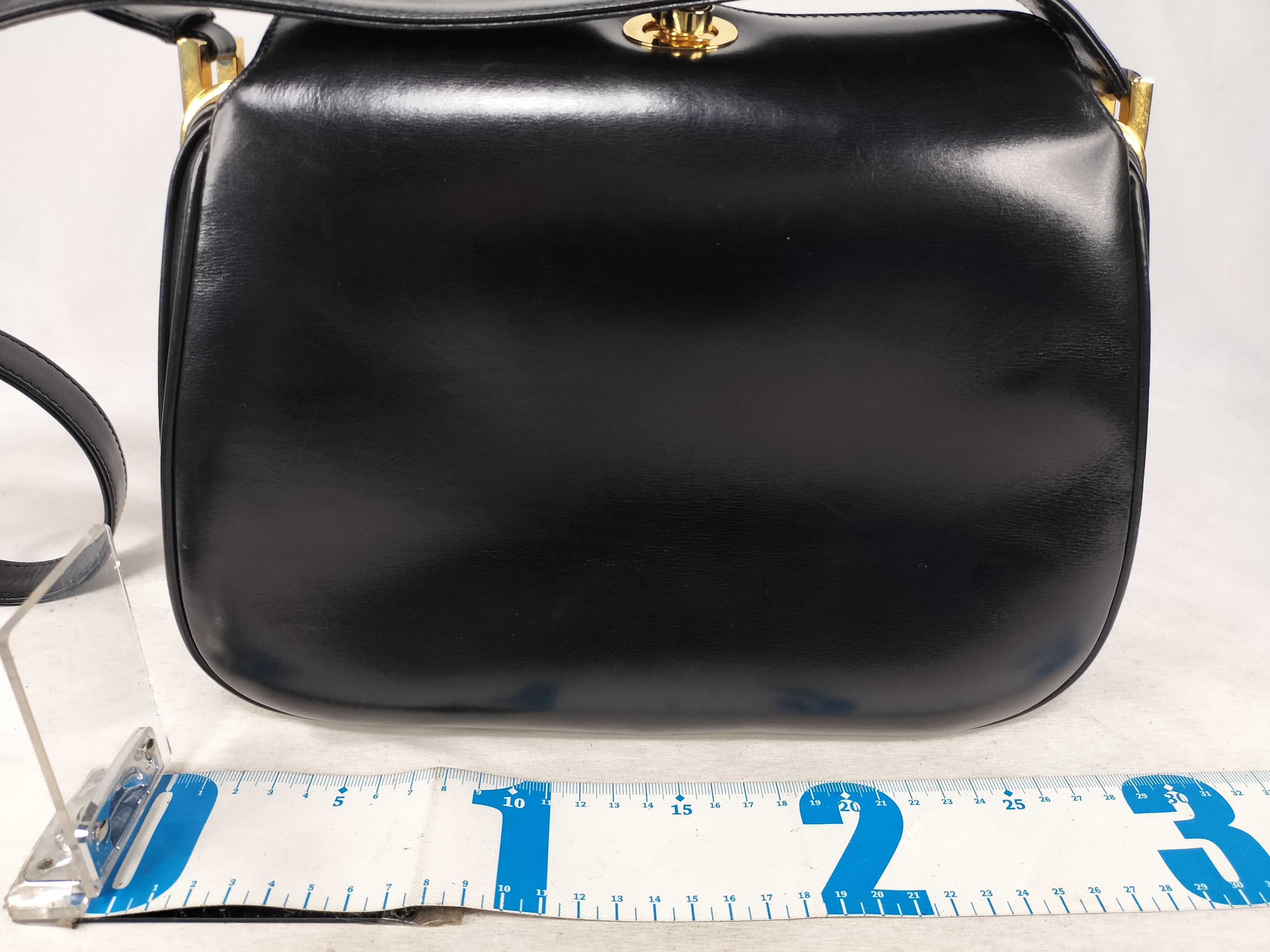 Vintage Leather Shoulder Bag — view 2
