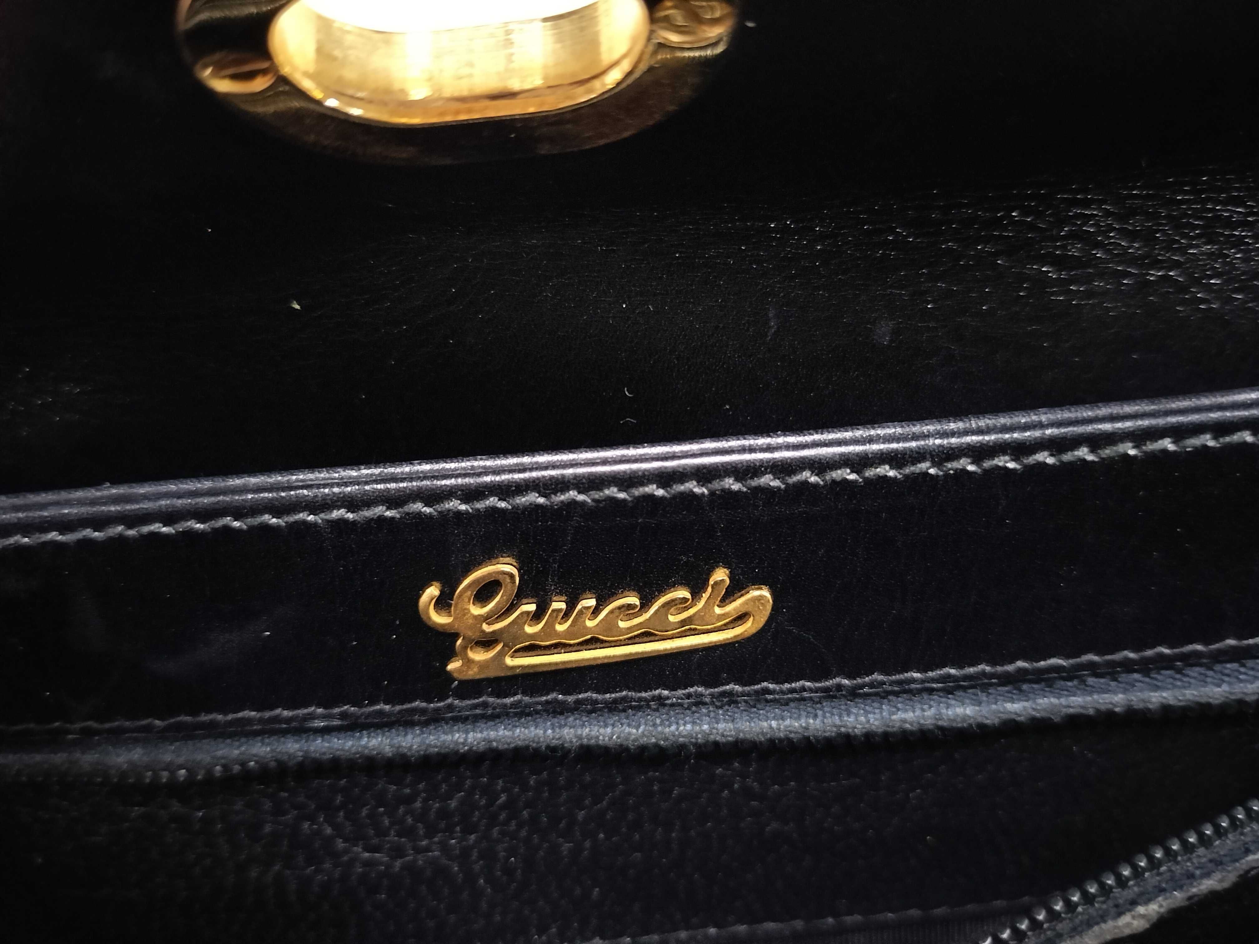 Vintage Leather Shoulder Bag — view 11